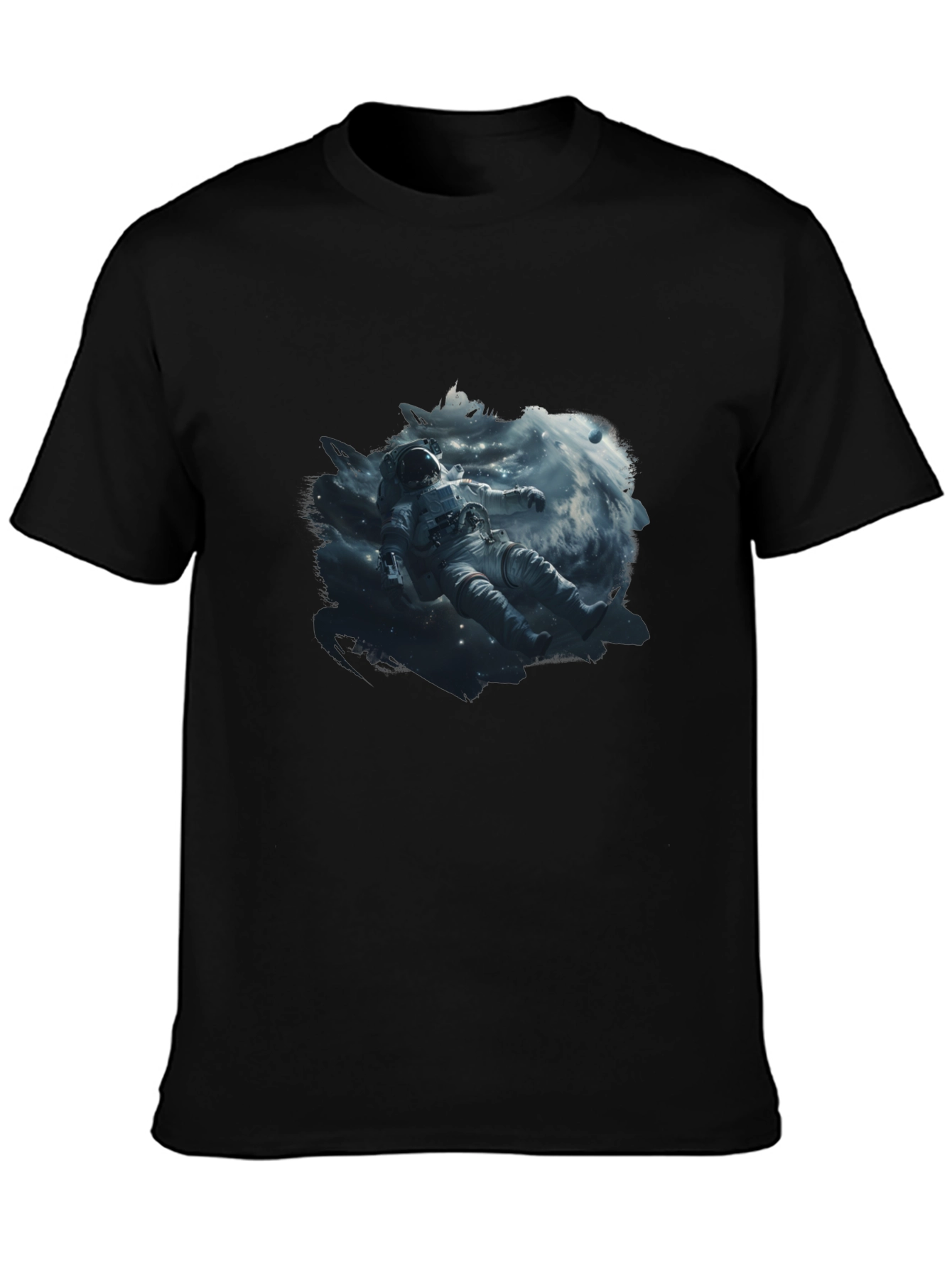 Astronaut Space T-Shirt - Premium Cotton Blend