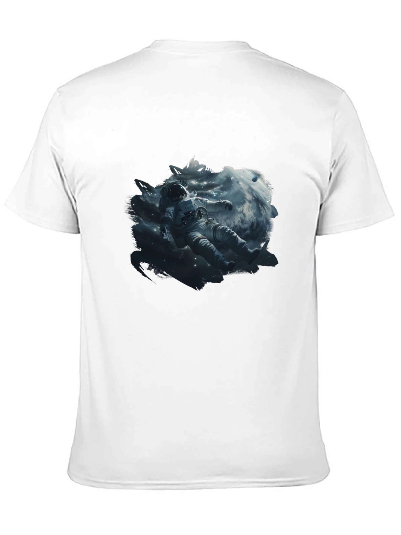 Astronaut Space T-Shirt - Premium Cotton Blend