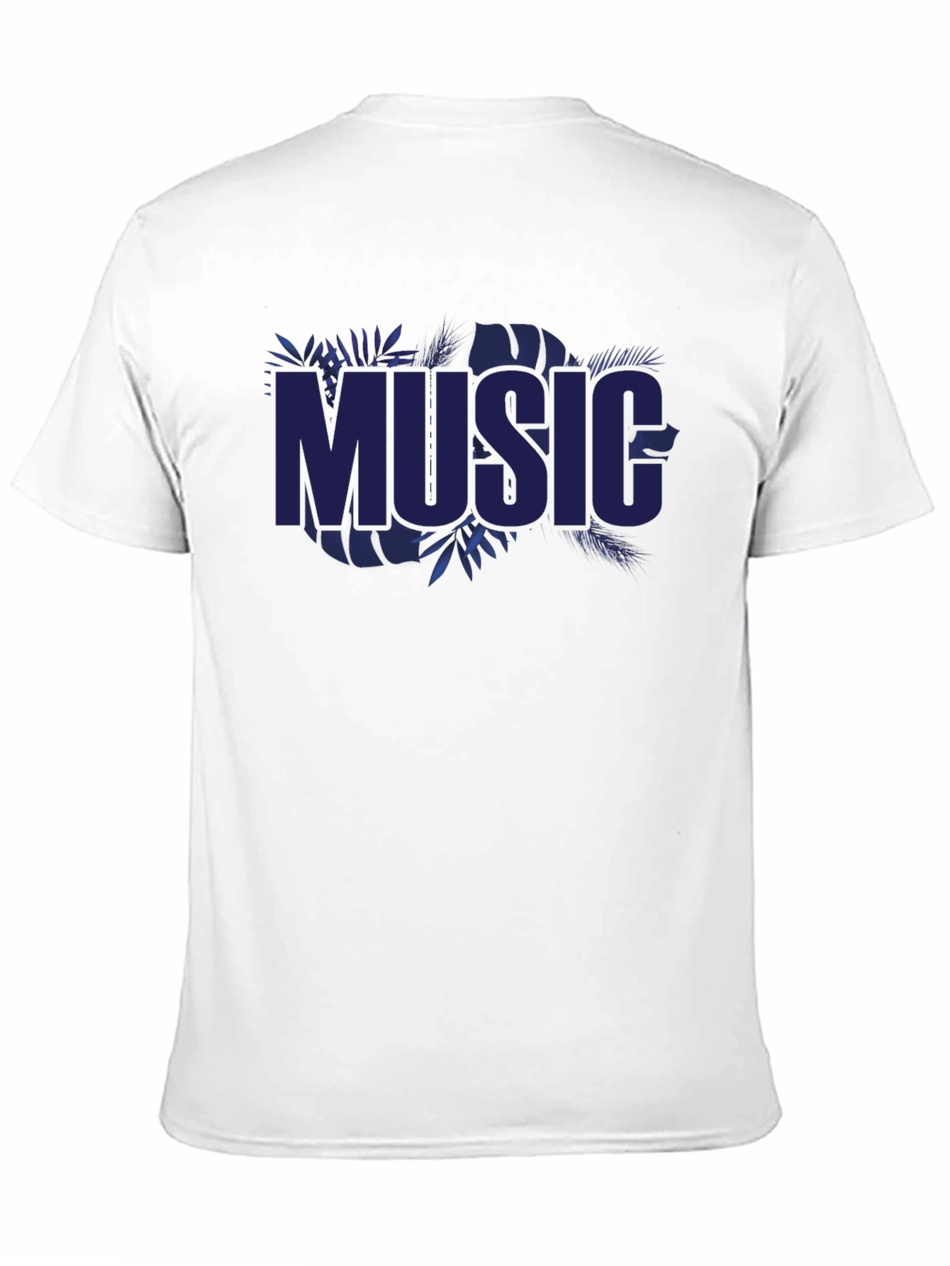 Tropical Music Graphic T-Shirt - Stylish & Comfortable
