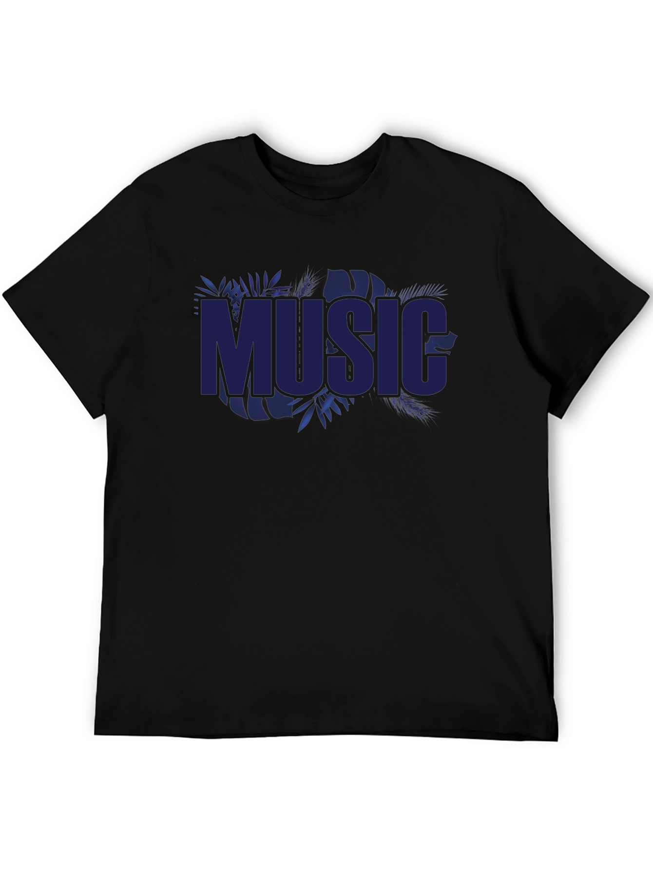 Tropical Music Graphic T-Shirt - Stylish & Comfortable