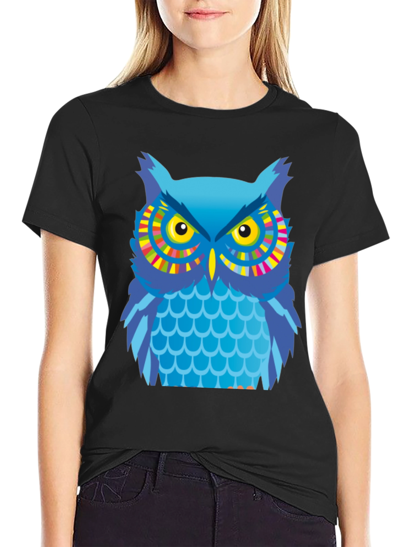 Owl Graphic T-Shirt - Cool Bird Design