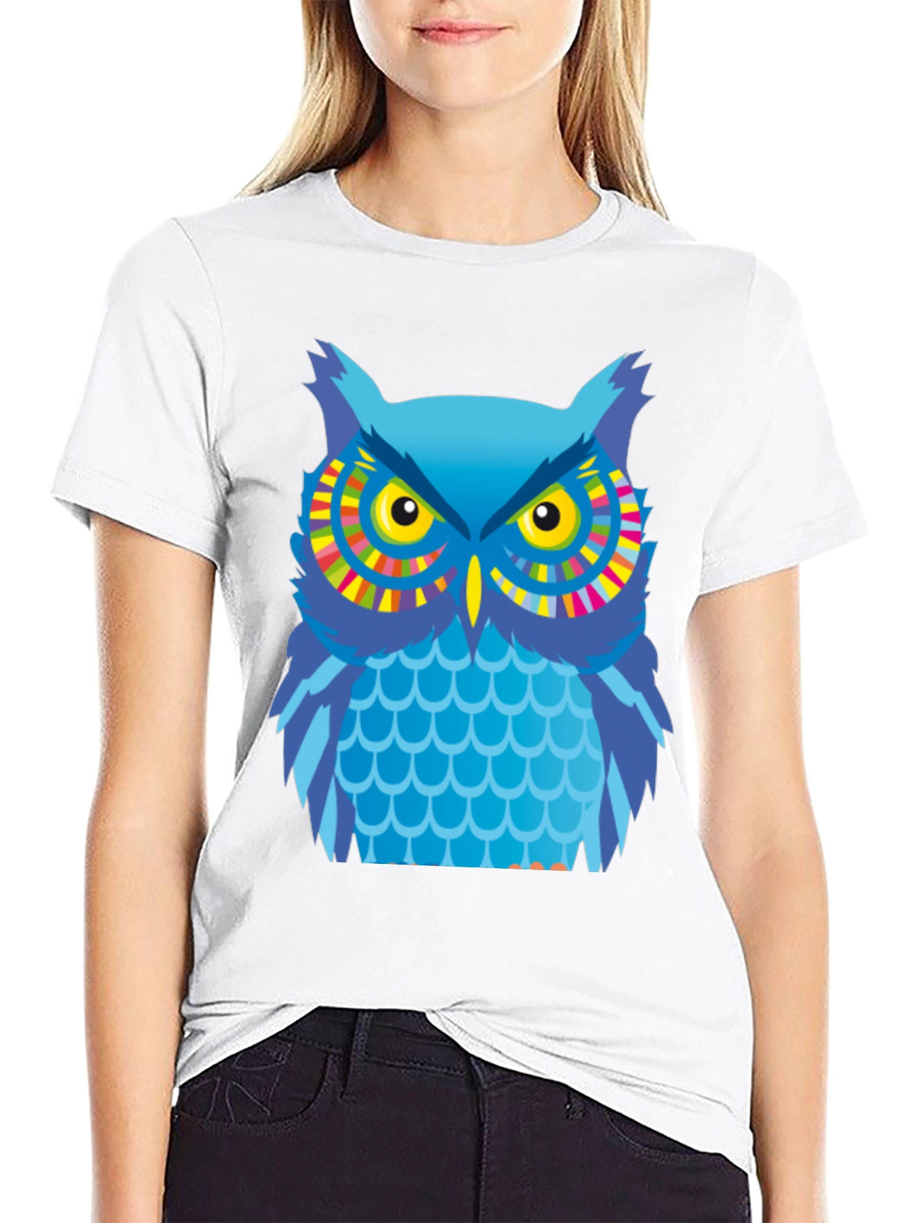 Owl Graphic T-Shirt - Cool Bird Design