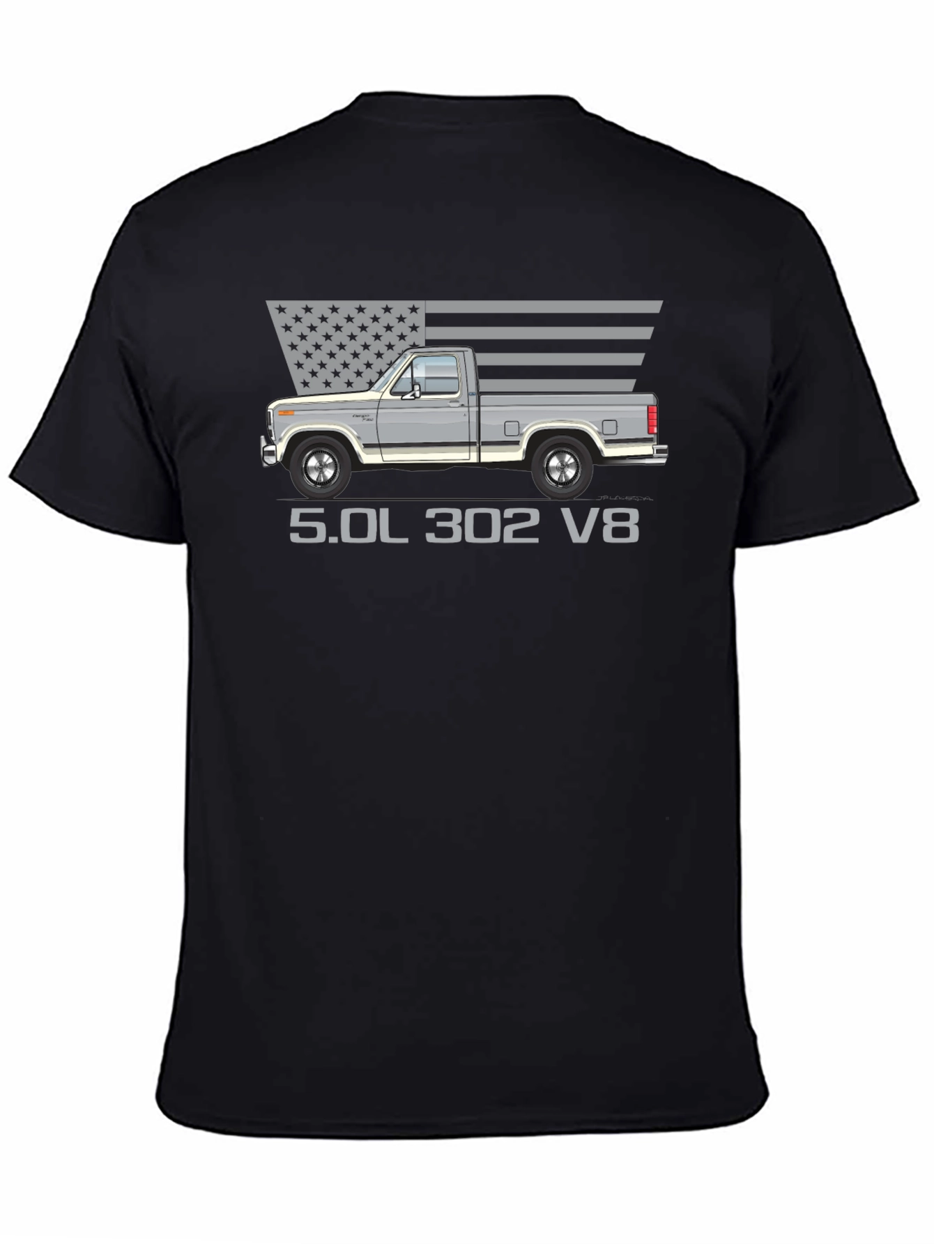 Classic Truck Graphic Tee - 5.0L 302 V8