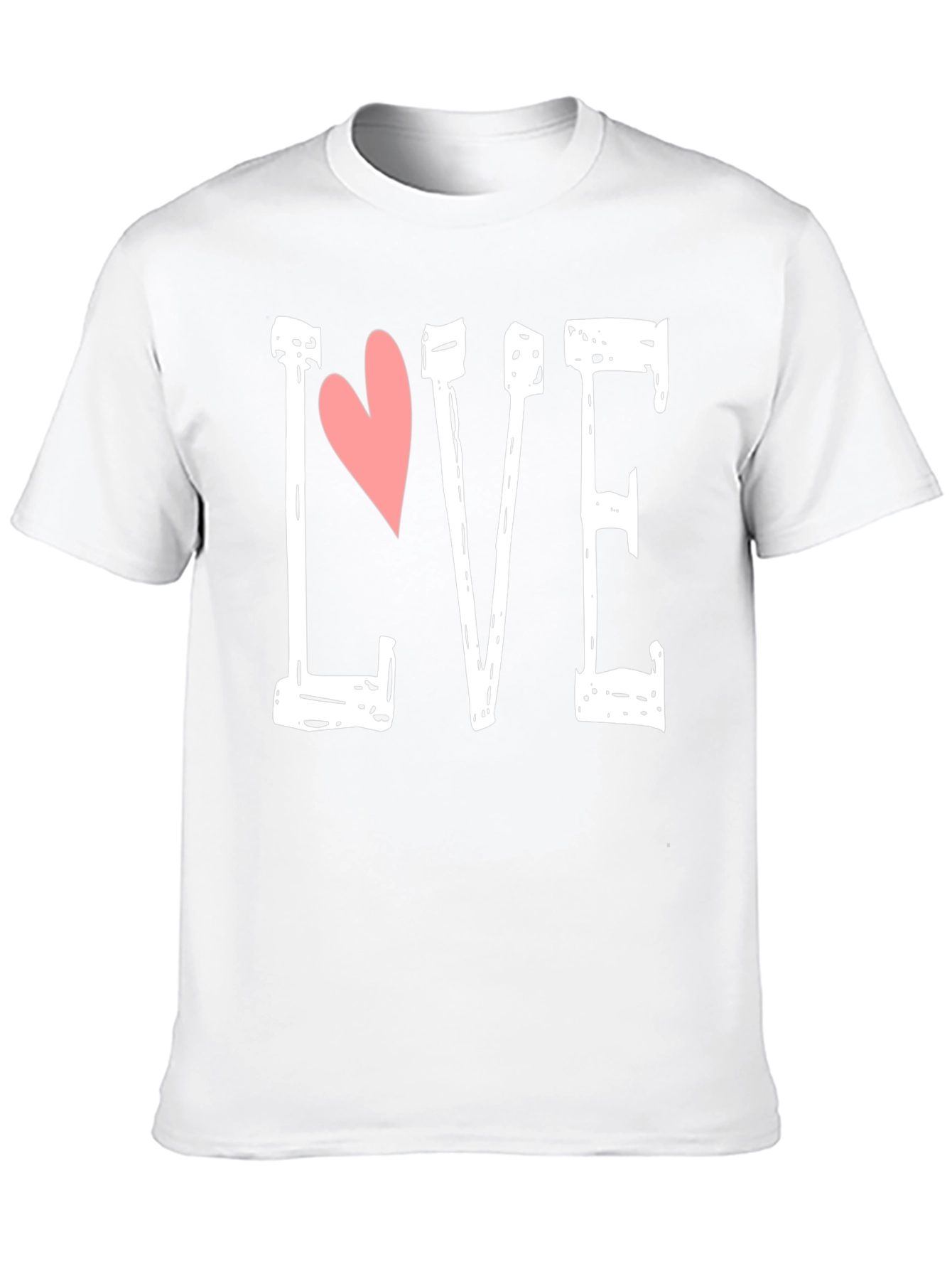 LOVE Heart Graphic Print T-Shirt