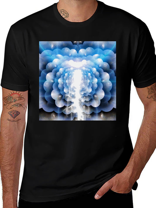 Abstract Flower T-Shirt - Soft Cotton Tee