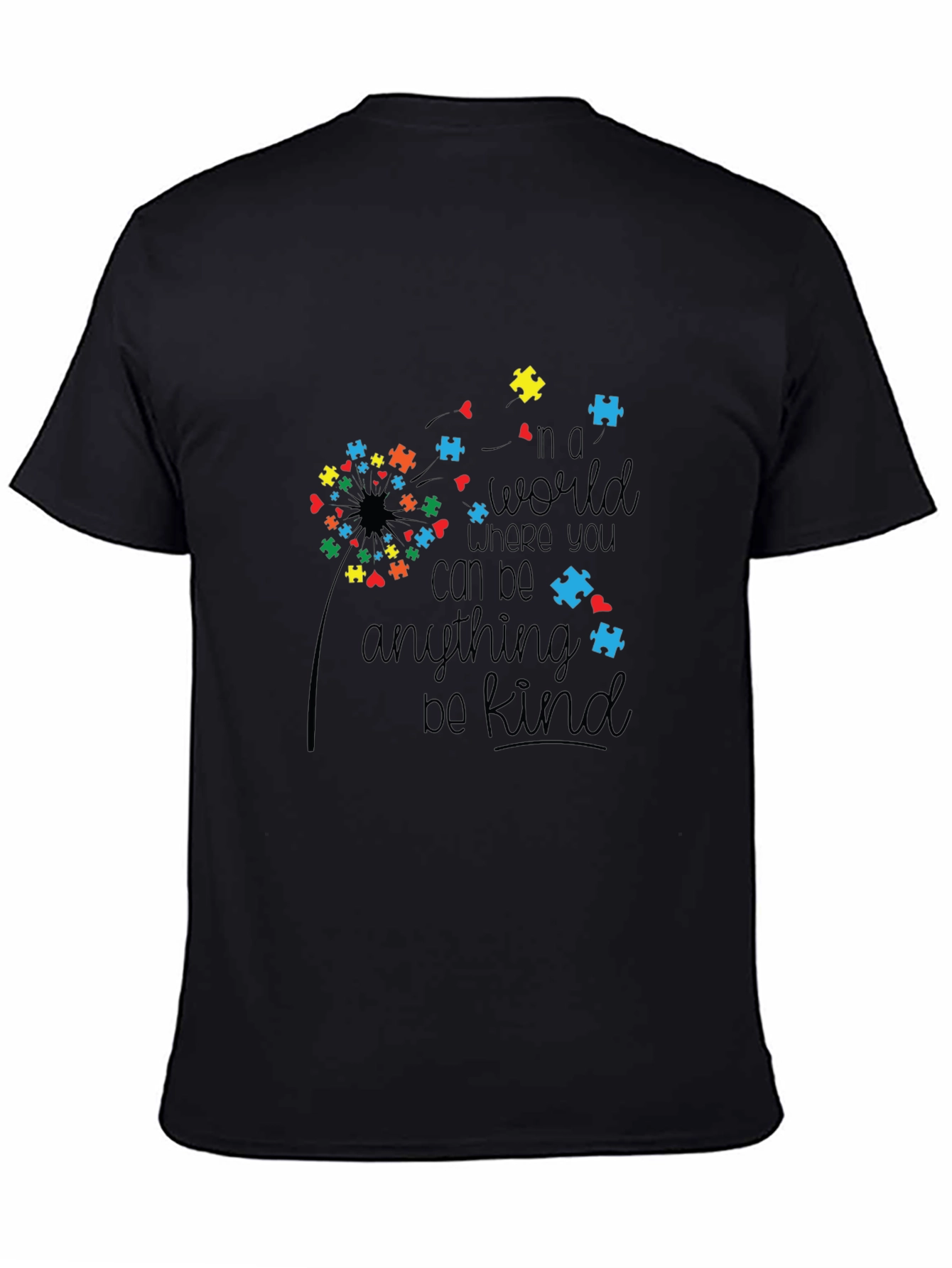 Autism Awareness Graphic Tee - Be Kind