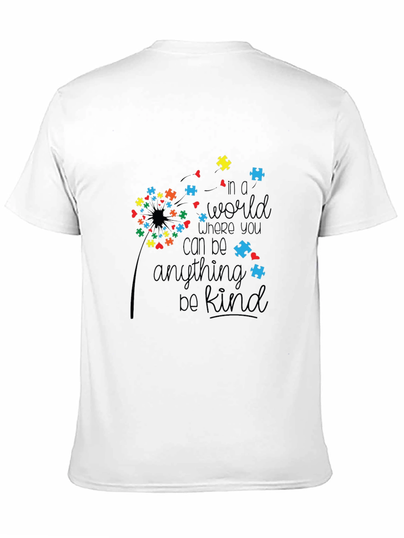 Autism Awareness Graphic Tee - Be Kind