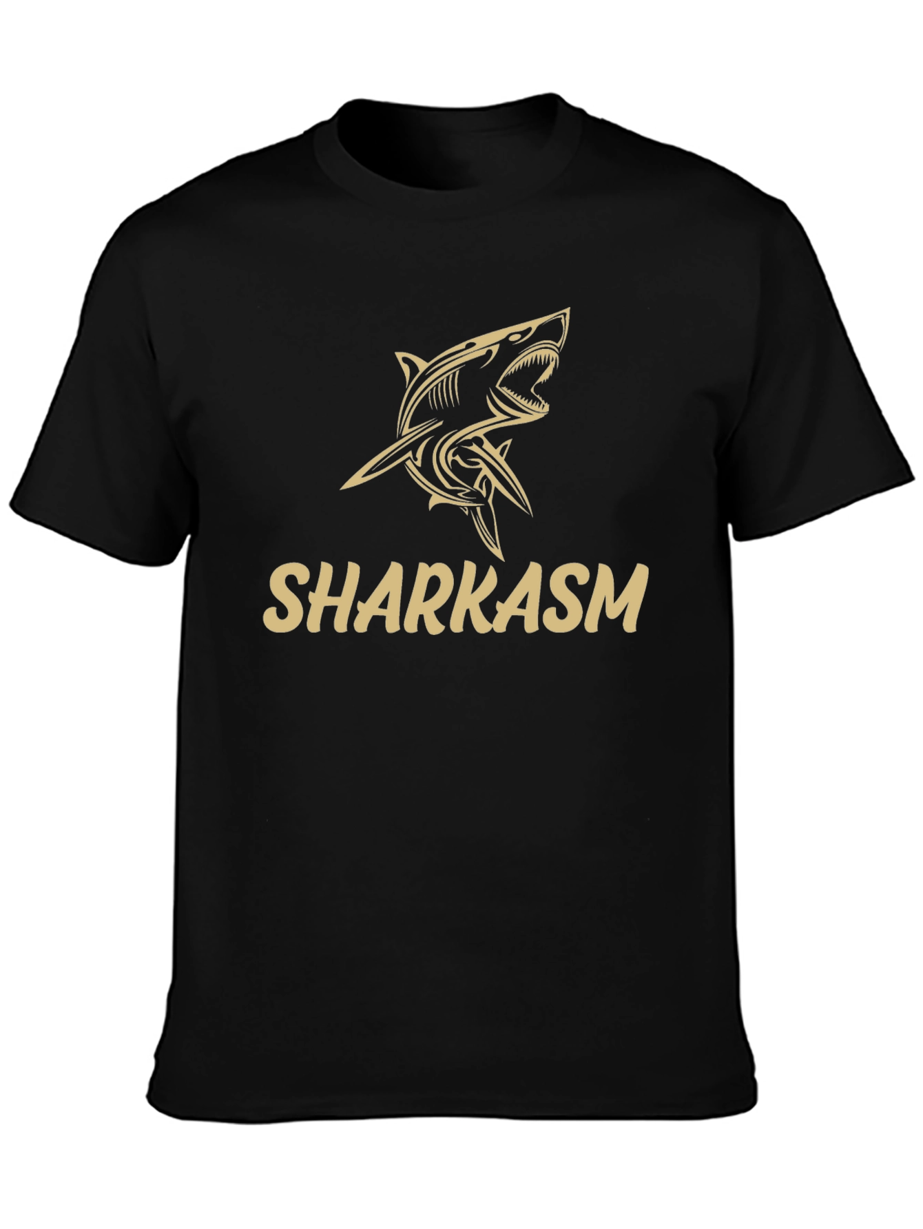 Sharkasm Graphic T-Shirt - Mens Humor Tee