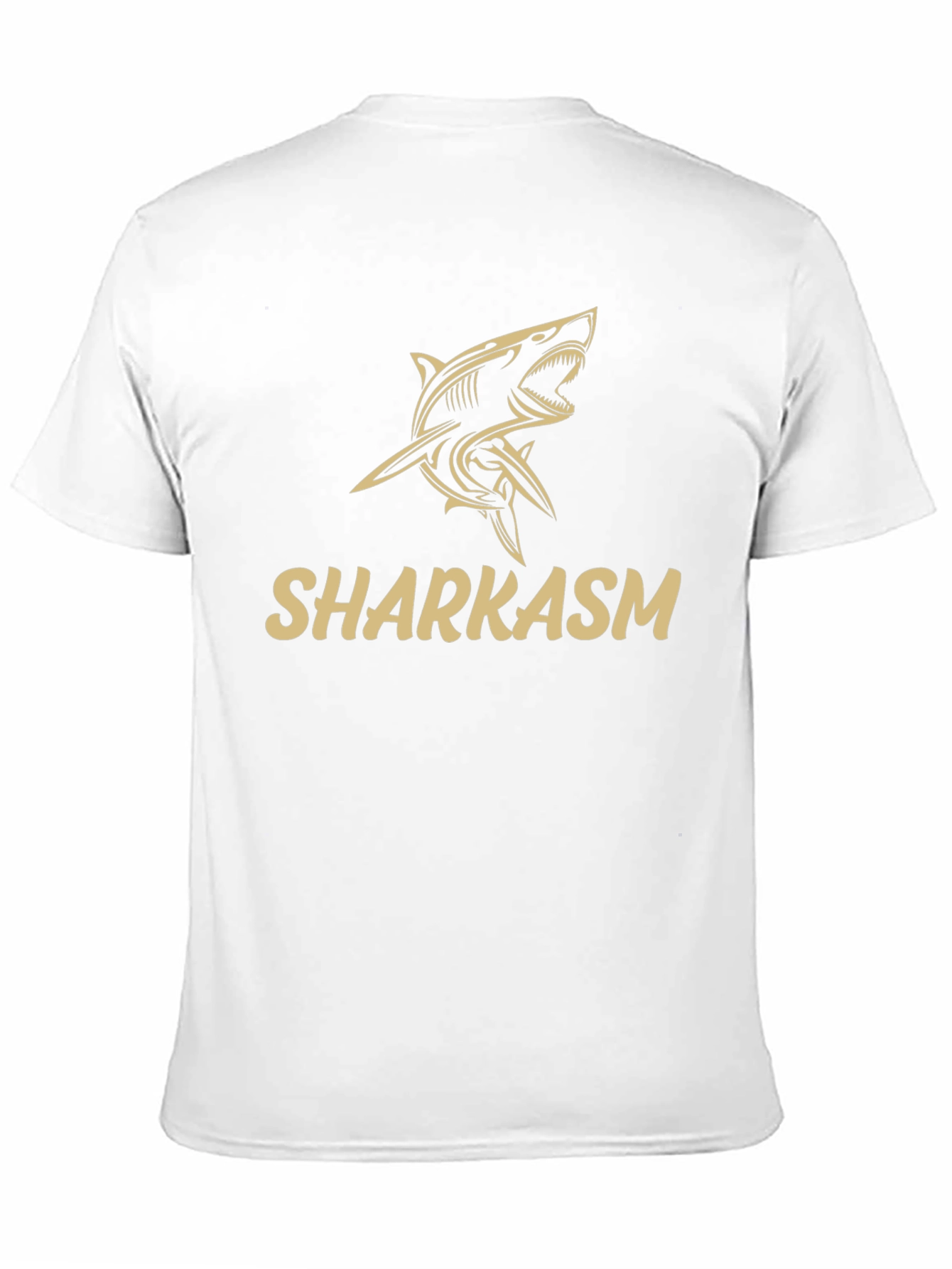 Sharkasm Graphic T-Shirt - Mens Humor Tee
