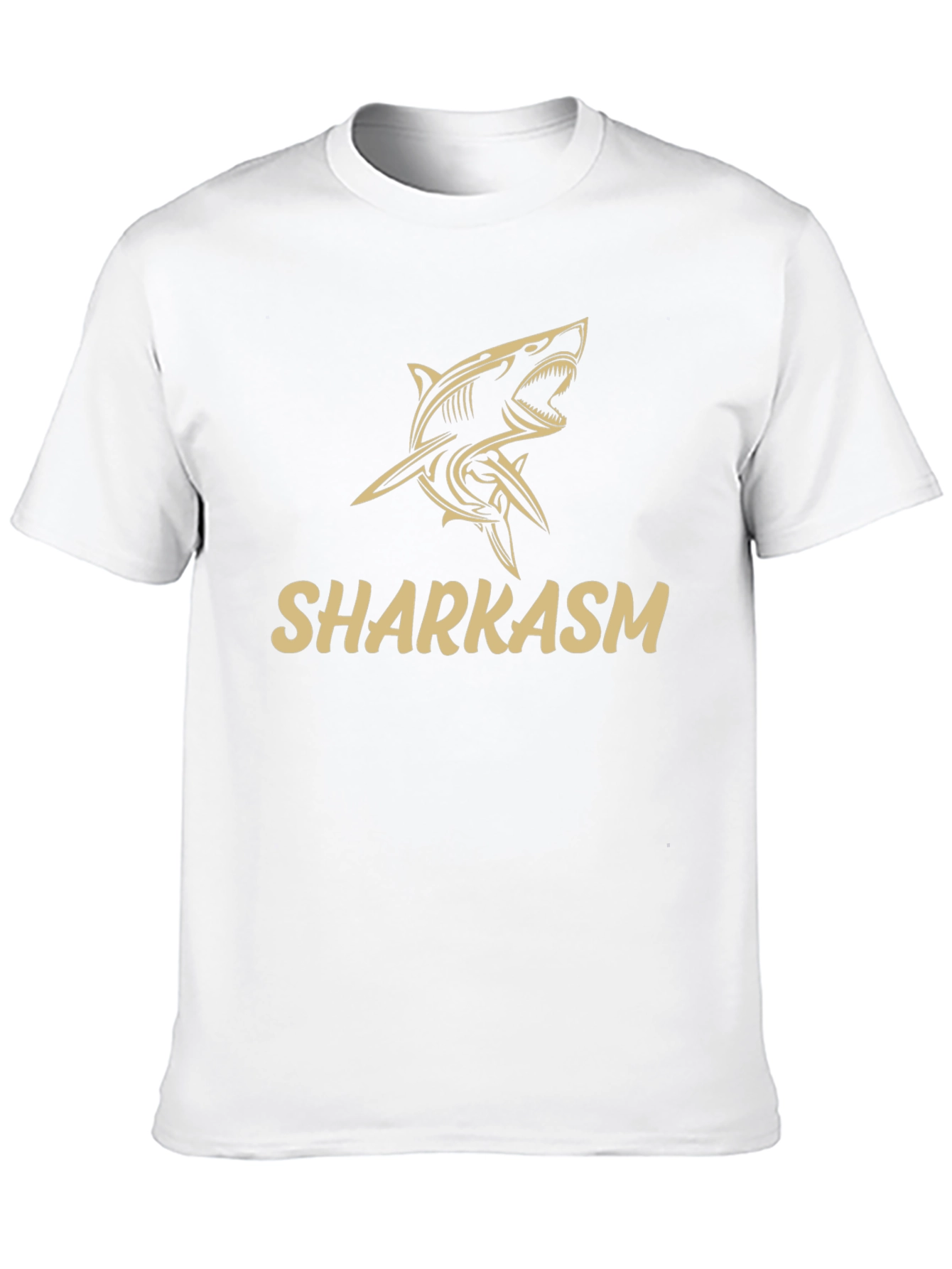 Sharkasm Graphic T-Shirt - Mens Humor Tee