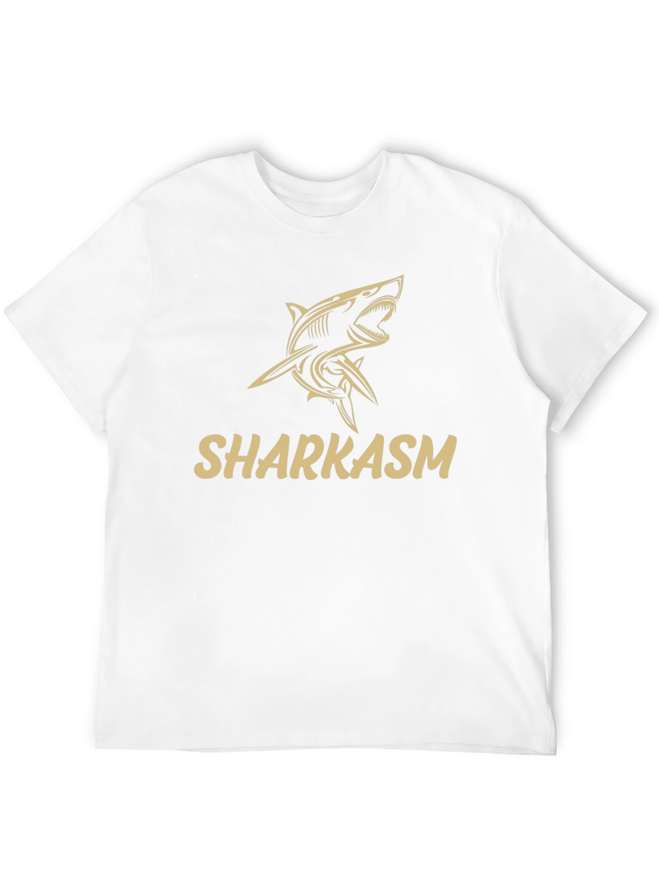 Sharkasm Graphic T-Shirt - Mens Humor Tee