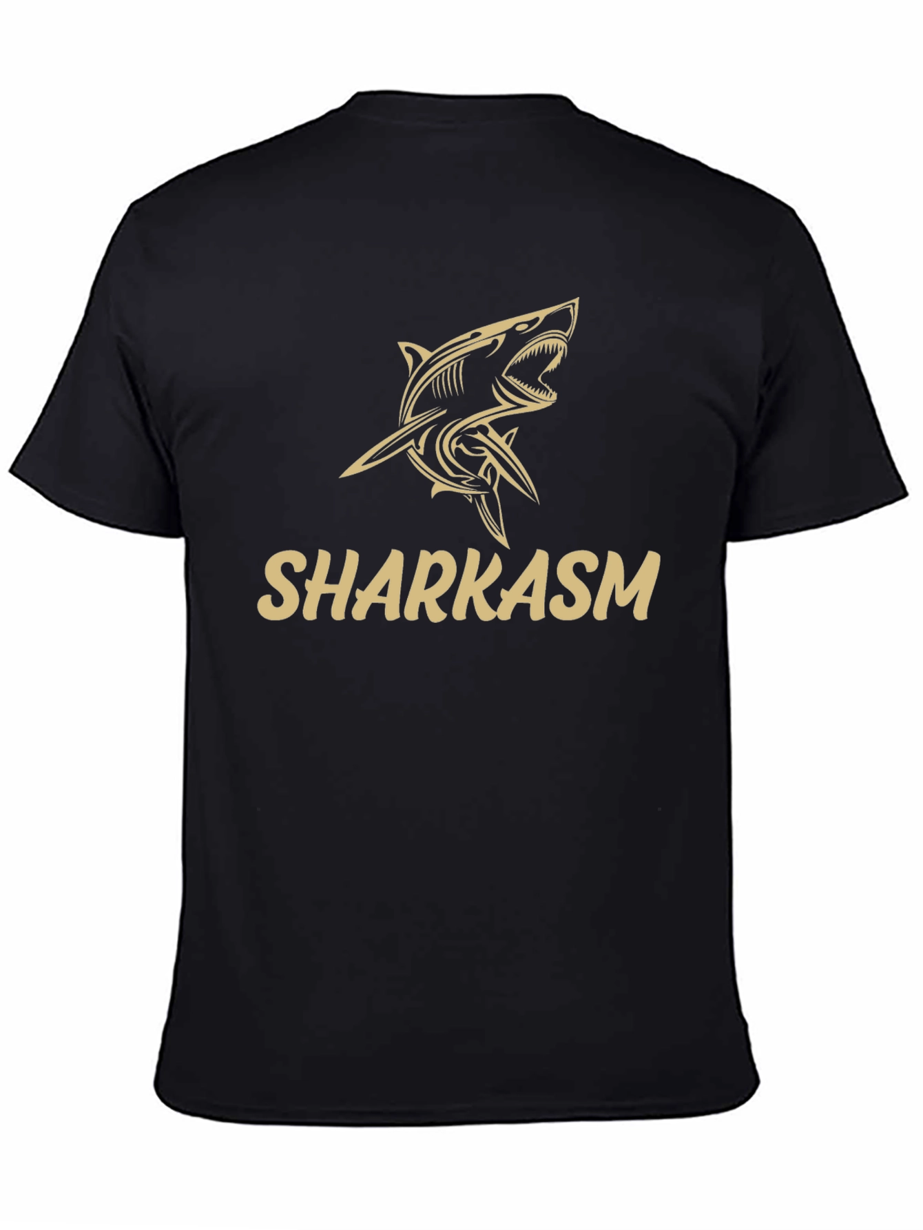 Sharkasm Graphic T-Shirt - Mens Humor Tee
