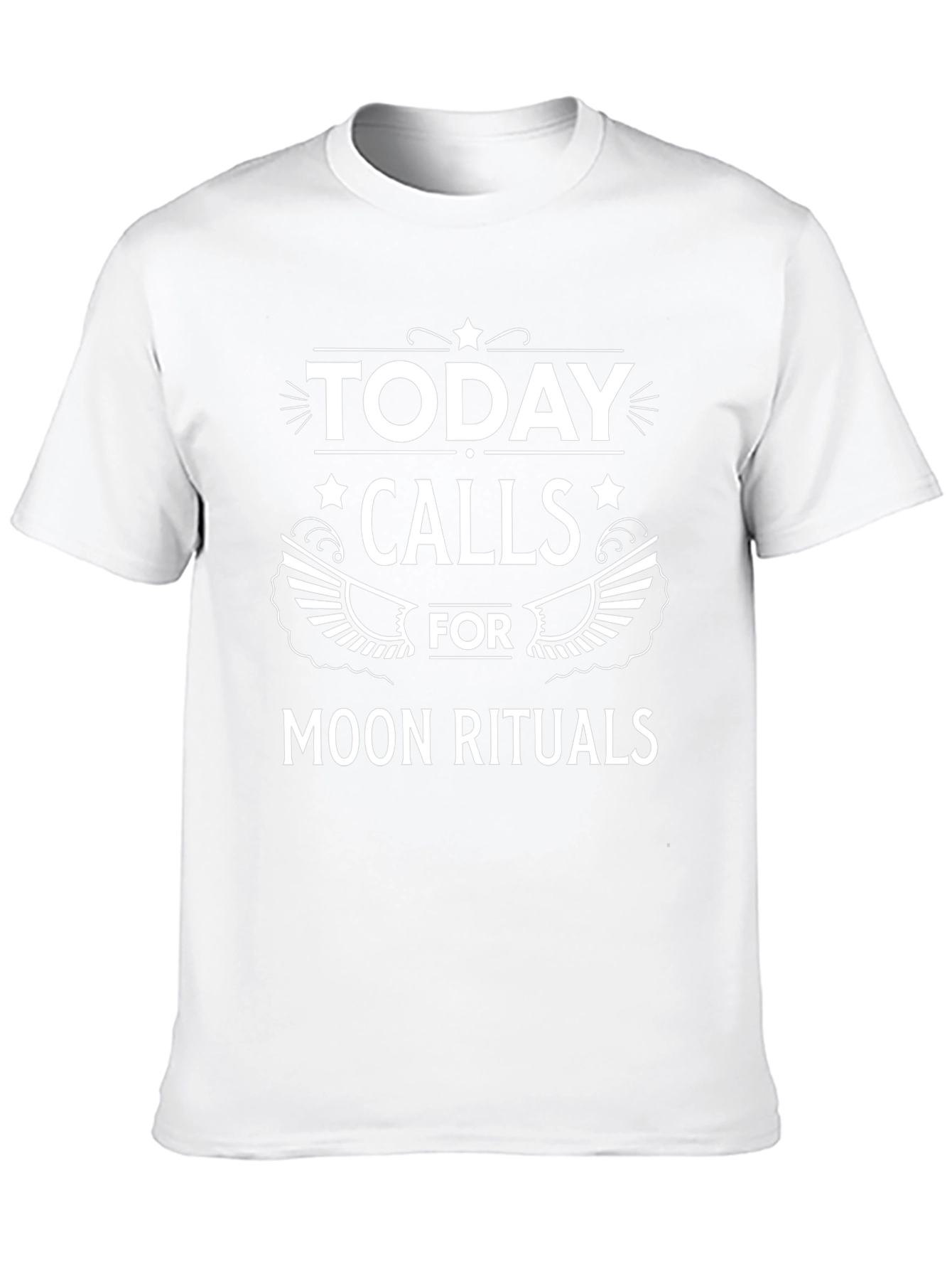 Today Calls for Moon Rituals Black T-Shirt