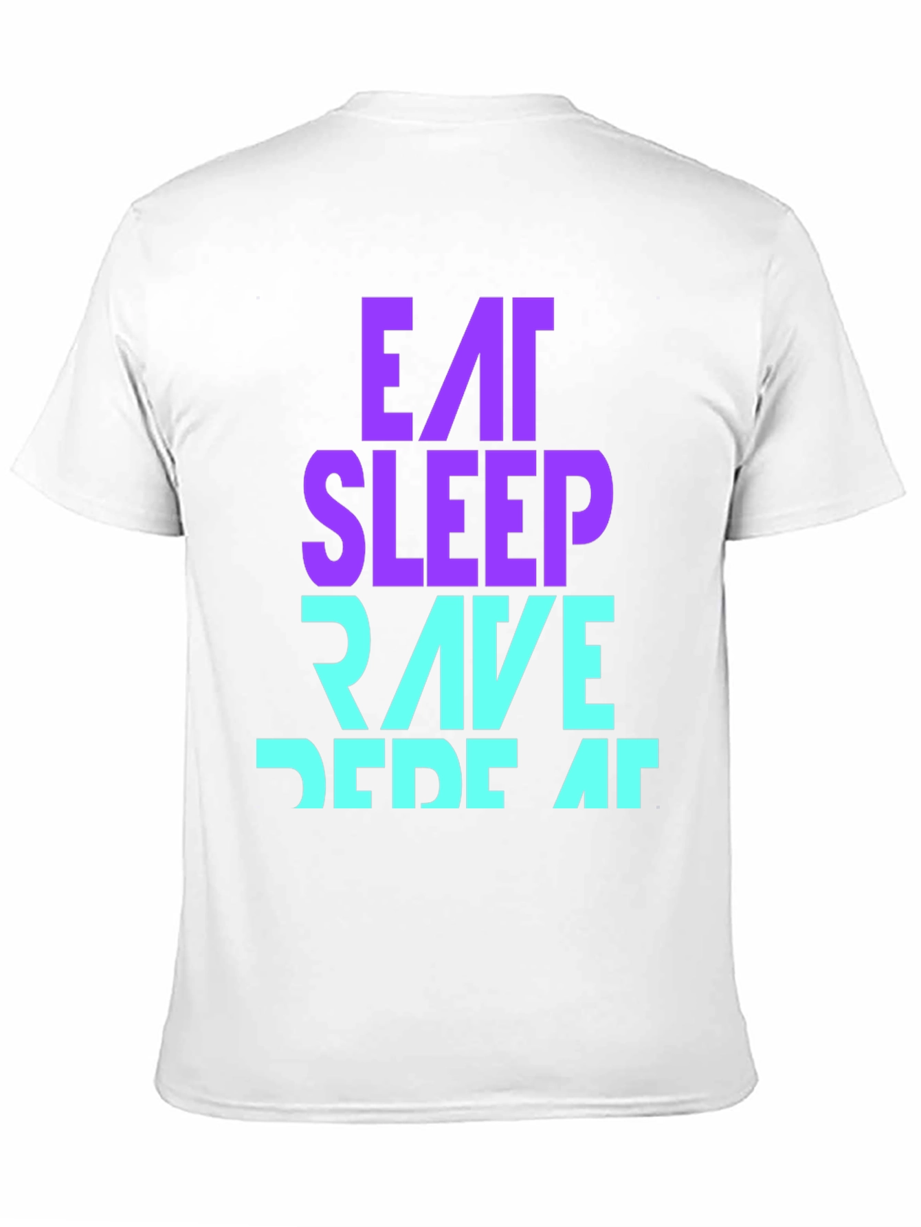 Eat Sleep Rave Repeat T-Shirt - Fun Party Apparel