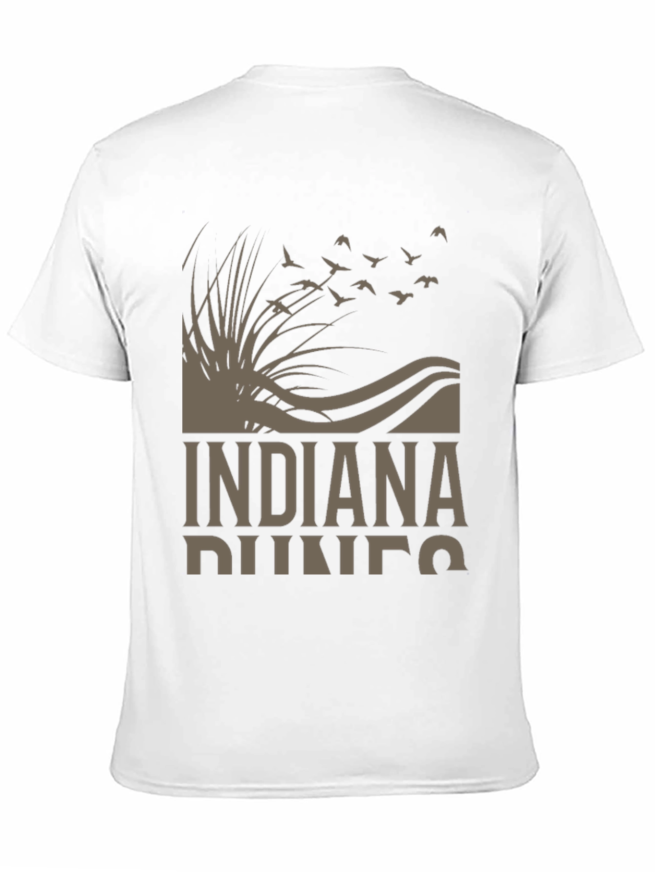 Indiana Dunes Graphic T-Shirt - Nature Inspired Design