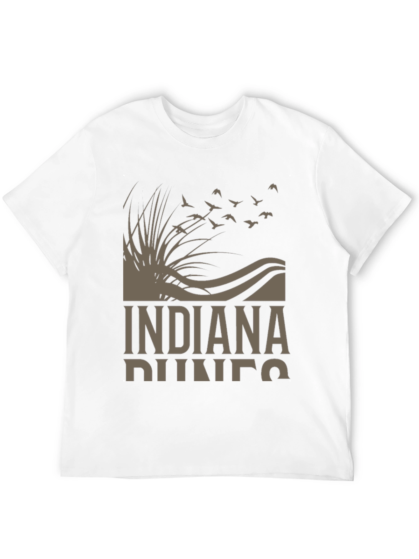 Indiana Dunes Graphic T-Shirt - Nature Inspired Design
