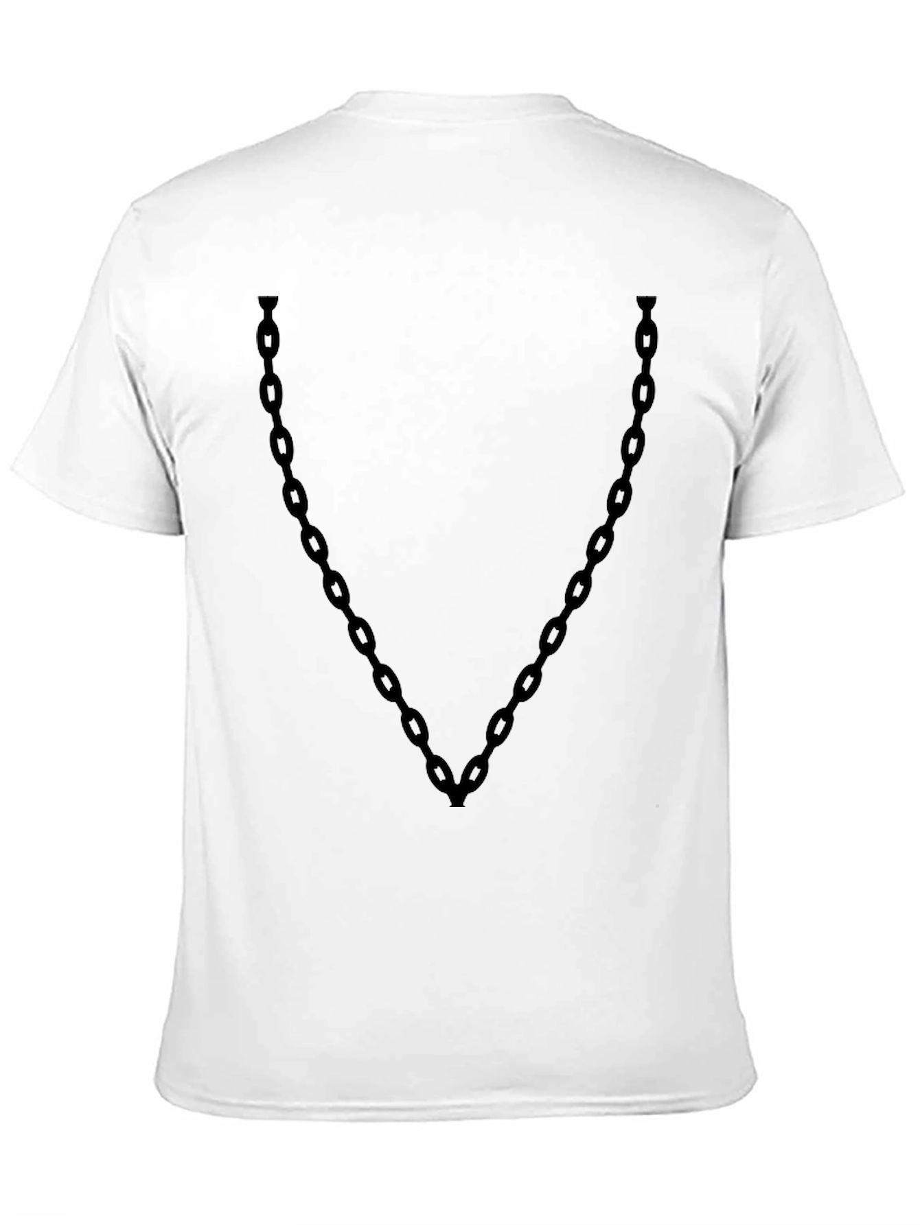 Chain Graphic Black T-Shirt