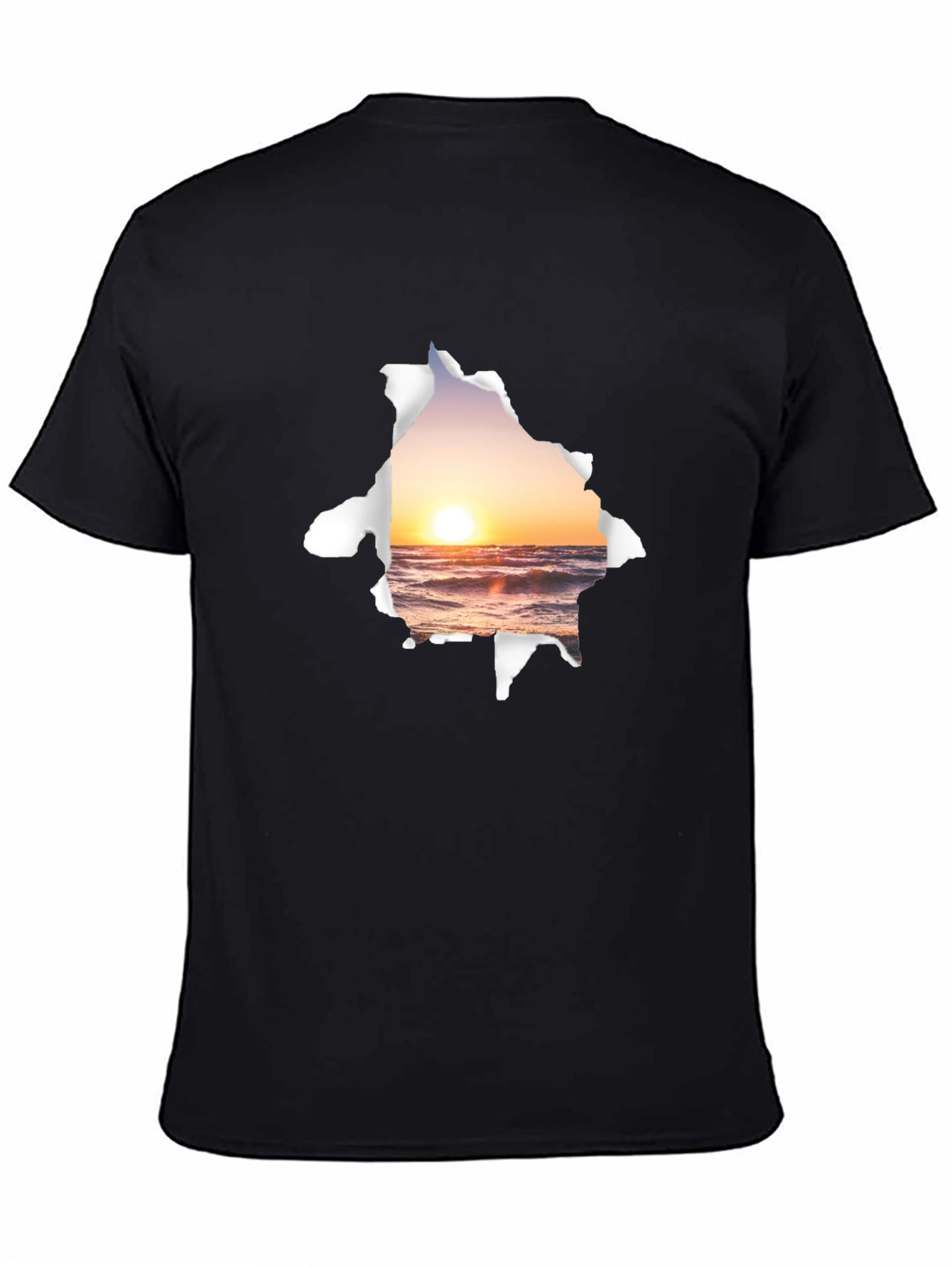 Sunset Beach Graphic T-Shirt