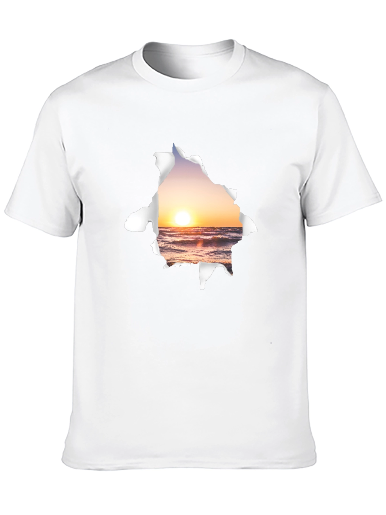 Sunset Beach Graphic T-Shirt