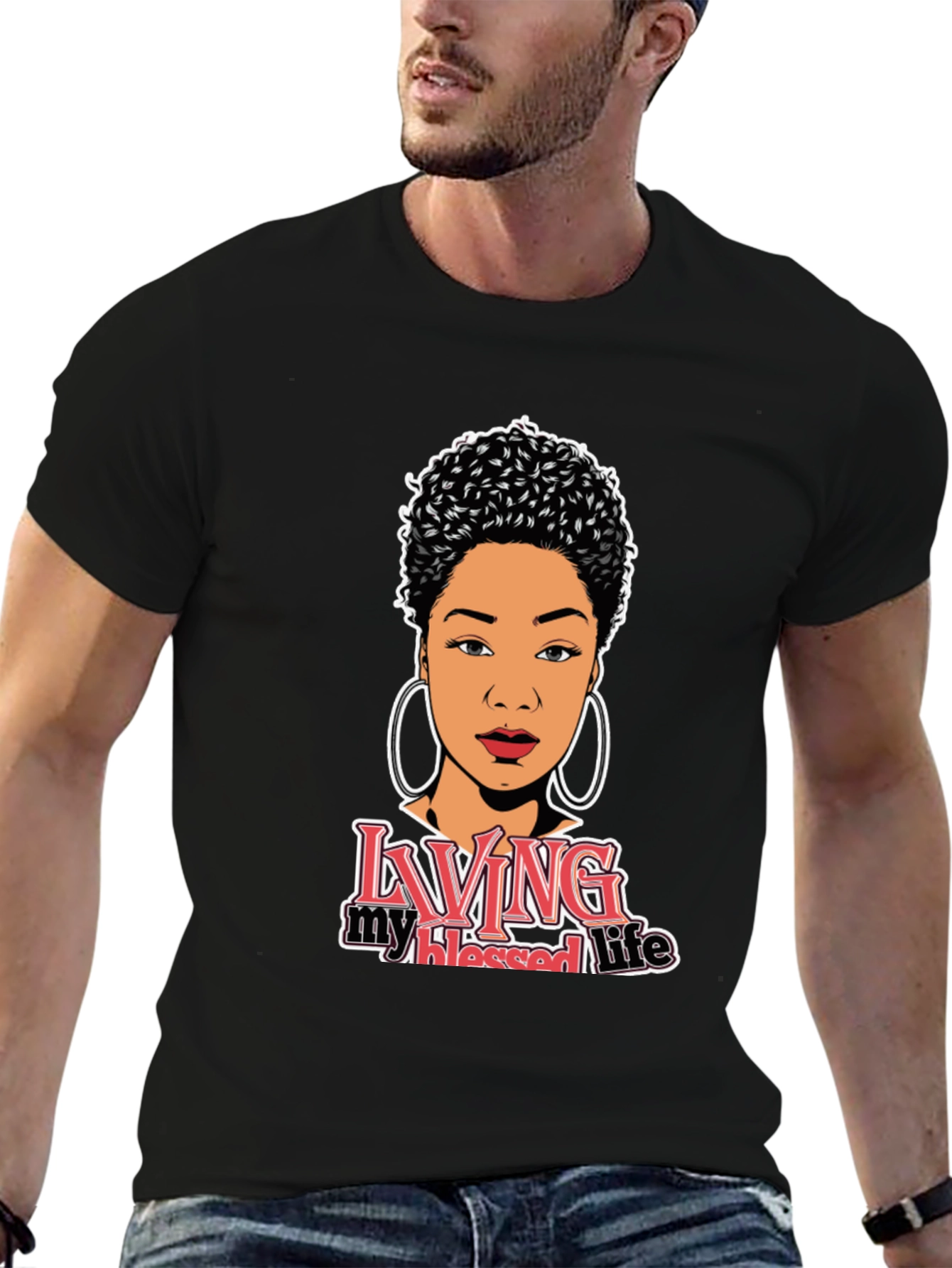 Living My Blessed Life Graphic T-Shirt