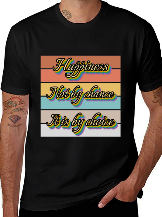 Happiness Choice Graphic T-Shirt