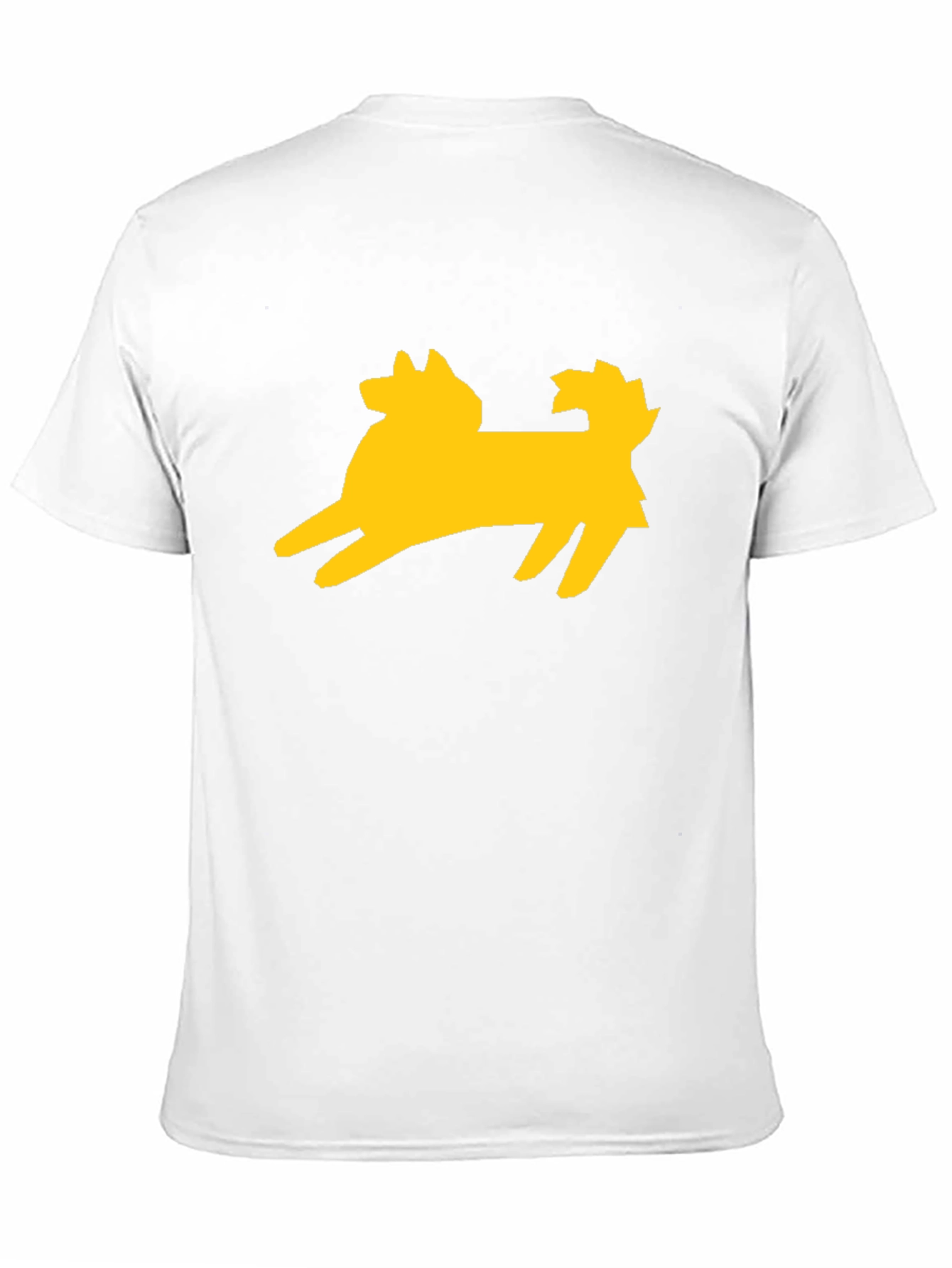 Dog Graphic Tee - Black Cotton Blend