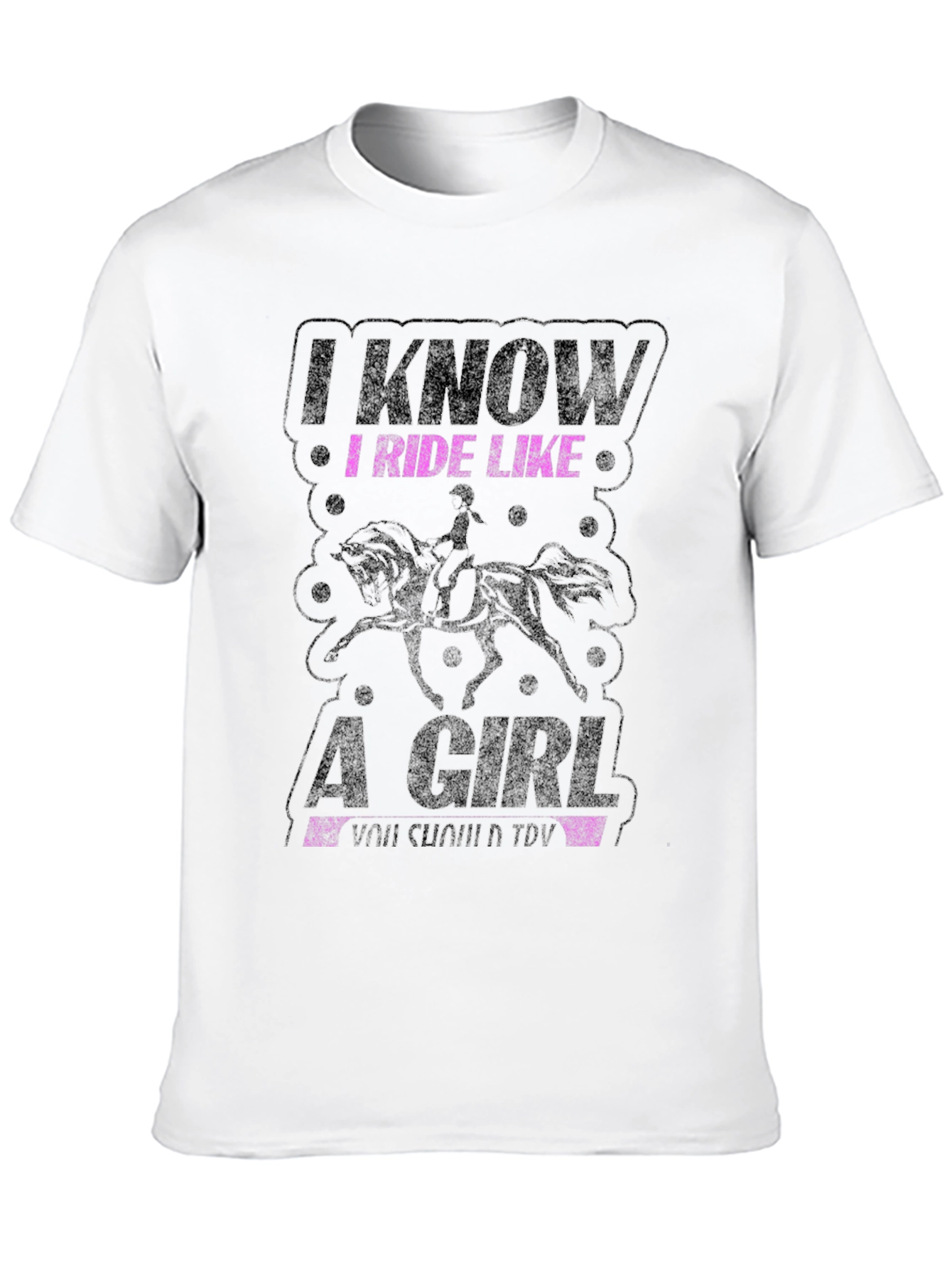 I Ride Like a Girl T-Shirt