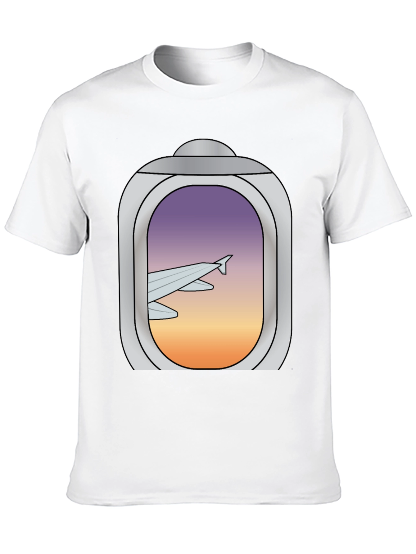 Airplane Window Graphic T-Shirt