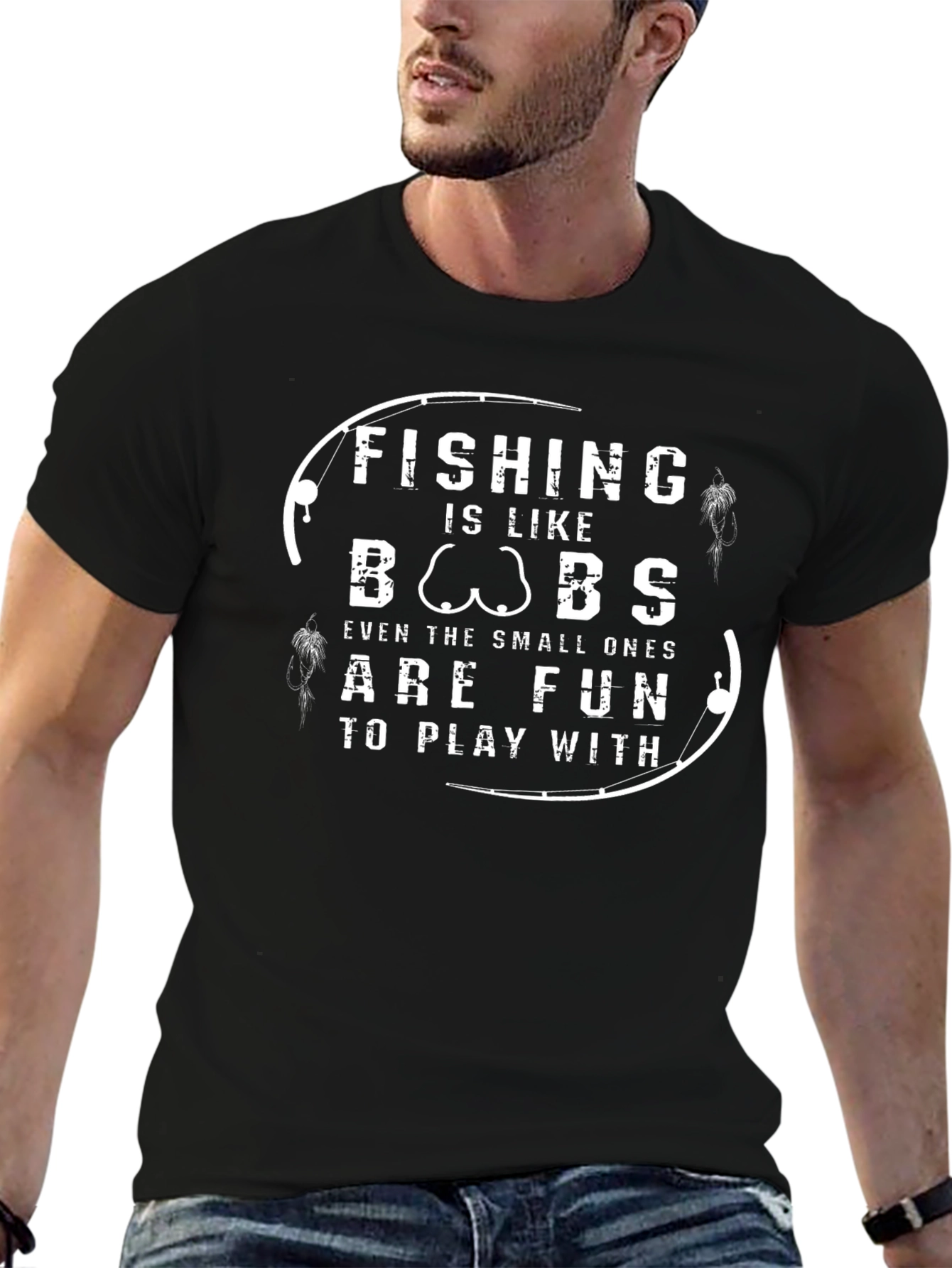 Fishing Is Like BOOBS T-Shirt