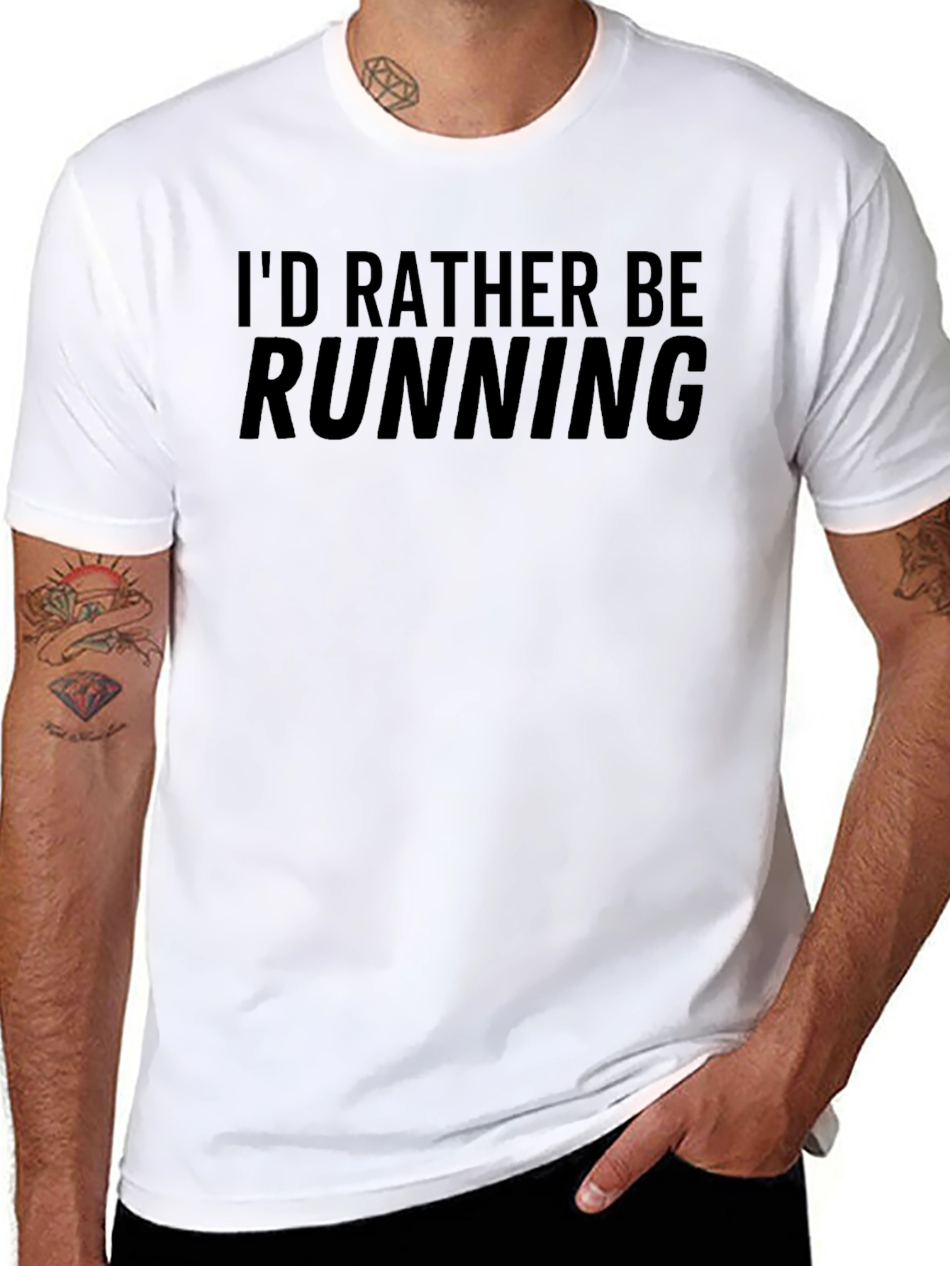 Id Rather Be Running T-Shirt