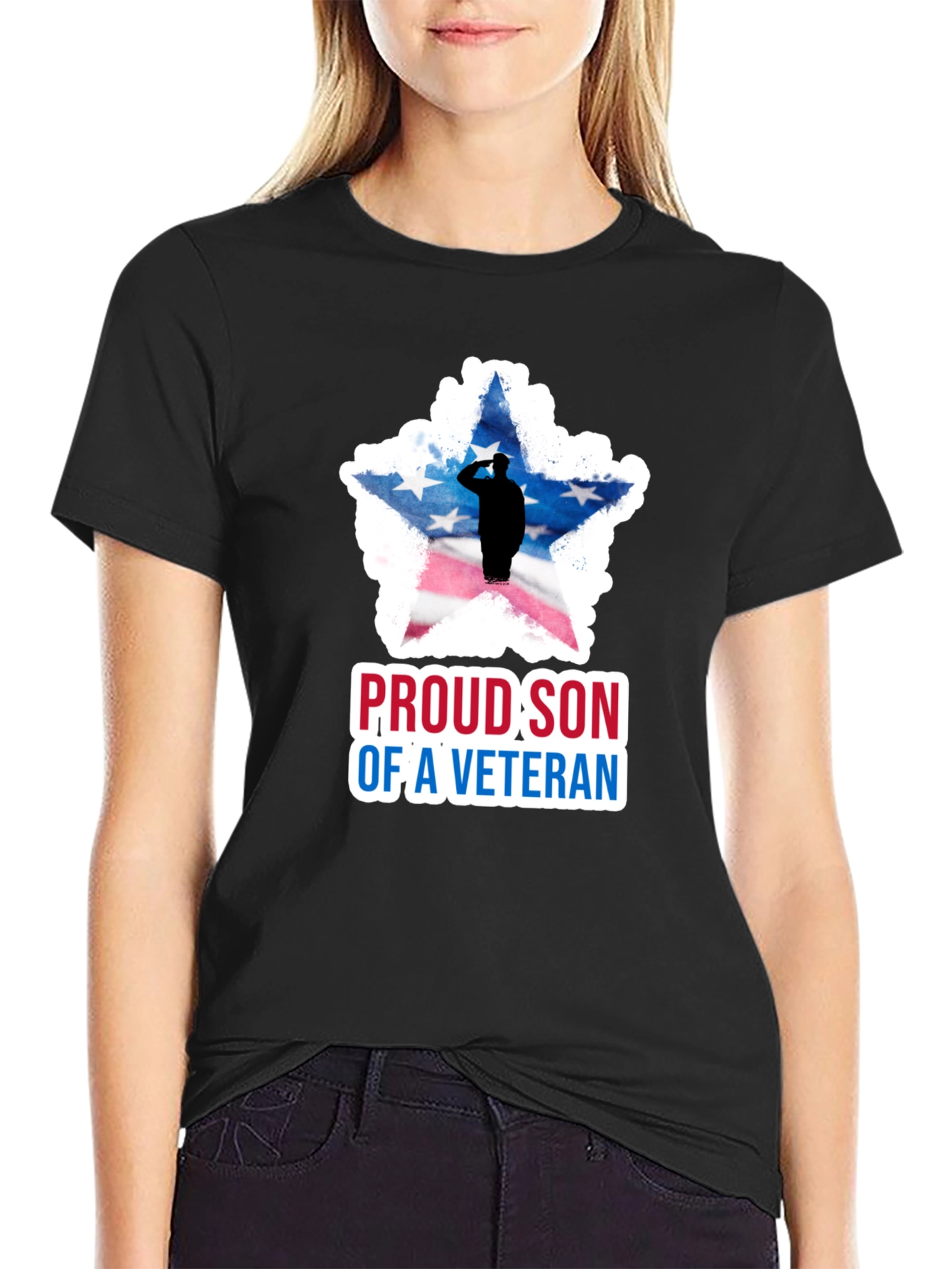 Proud Son Of A Veteran Graphic Tee