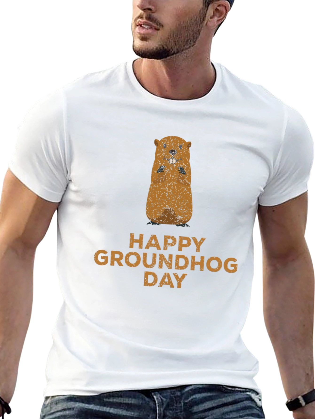 Happy Groundhog Day Graphic Tee