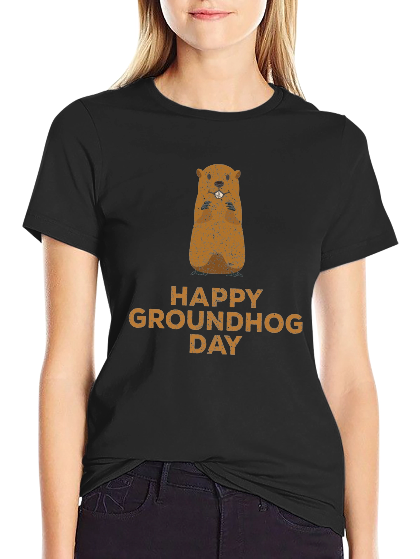 Happy Groundhog Day Graphic Tee