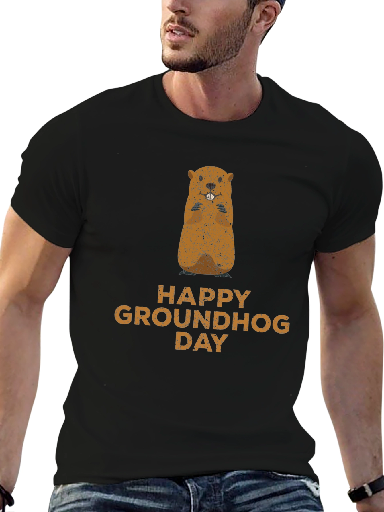 Happy Groundhog Day Graphic Tee