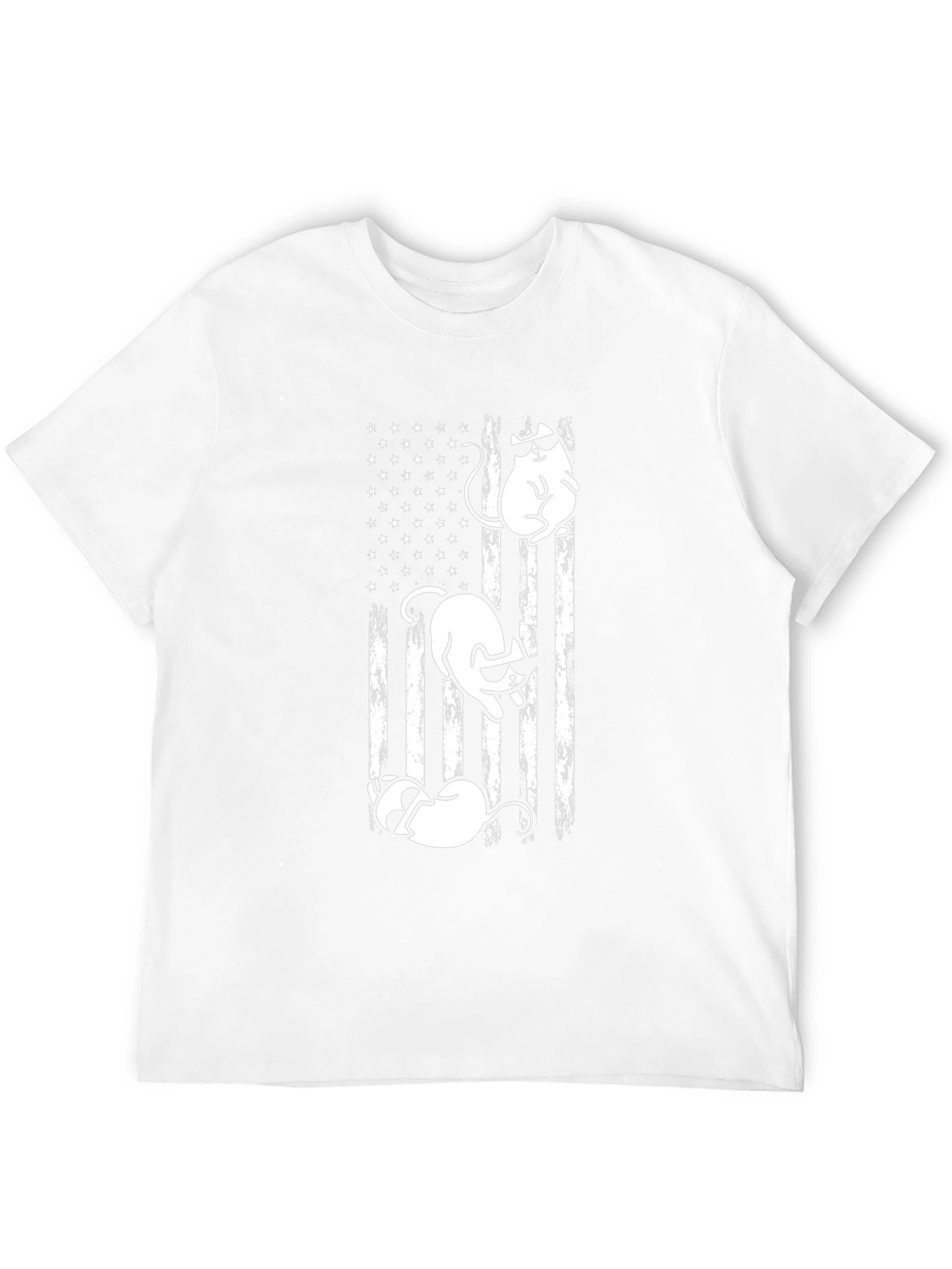 Cool Cats American Flag T-Shirt