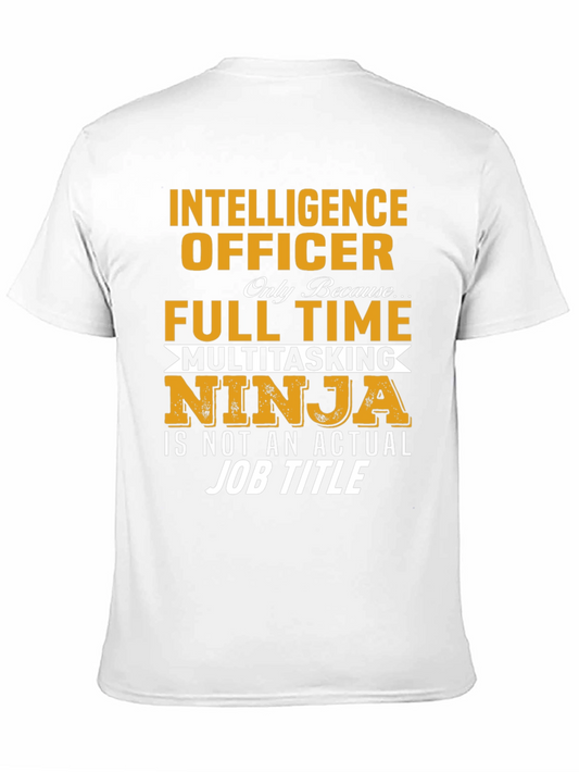 Intelligence Officer Multitasking Ninja T-Shirt