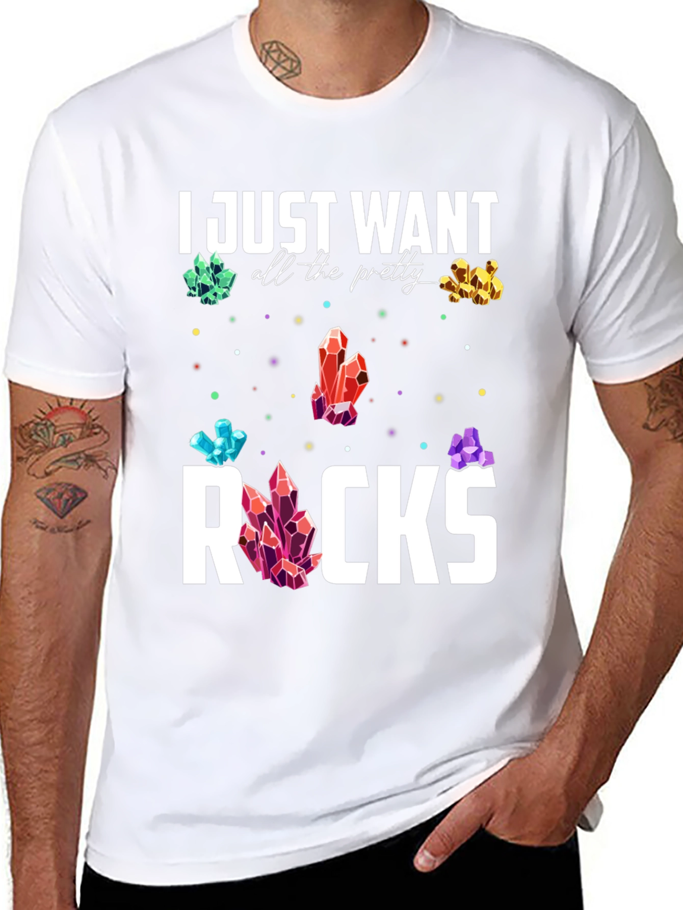 Pretty Rocks T-Shirt - Mineral Collector Tee