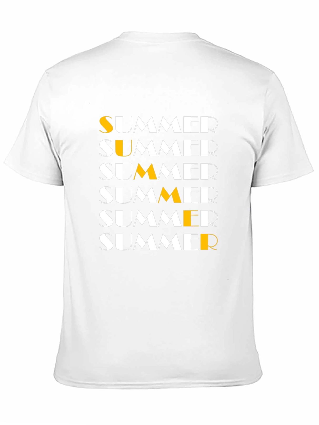 Summer Text Graphic Black T-Shirt