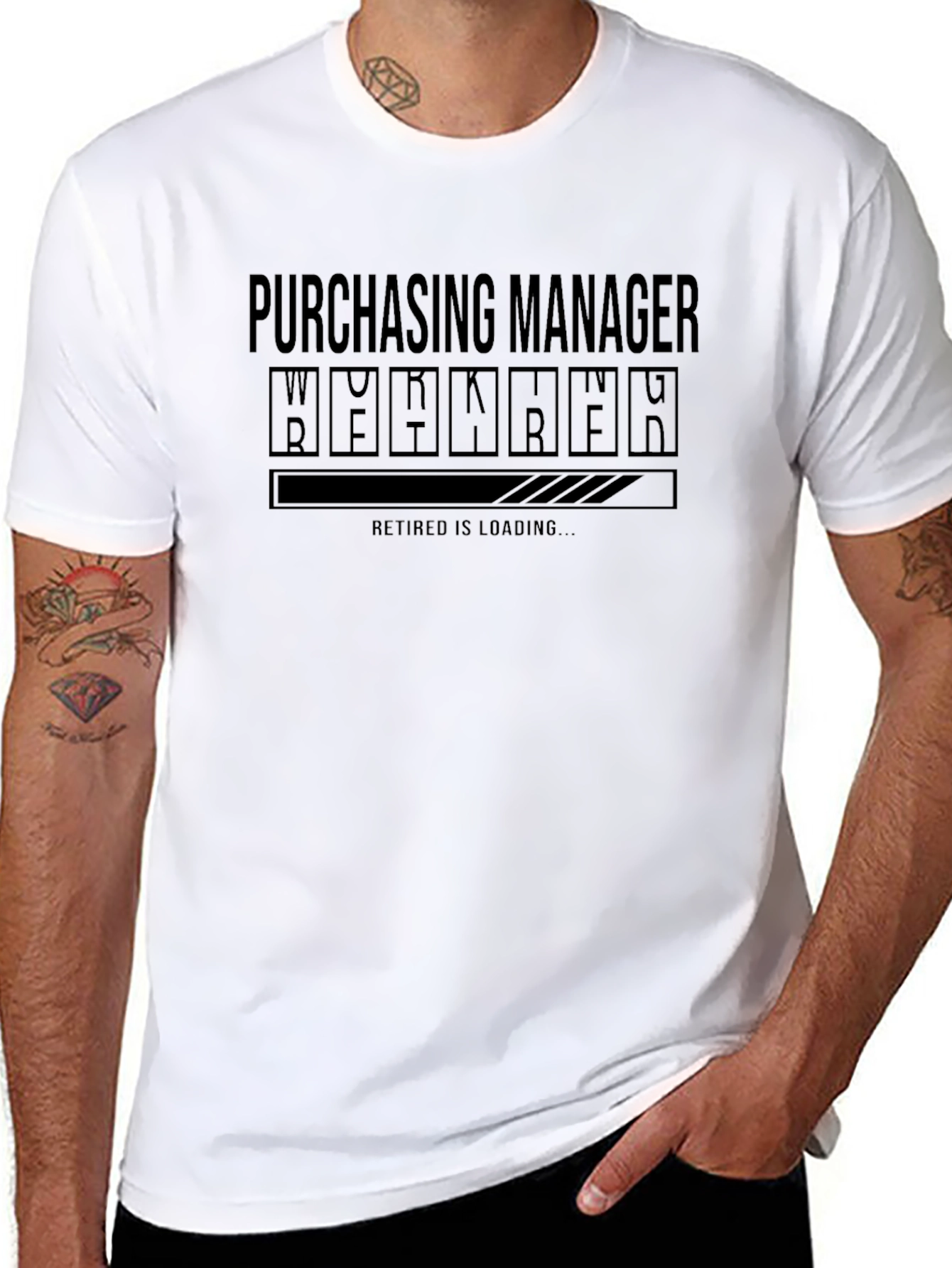 Purchasing Manager Retired Loading T-Shirt