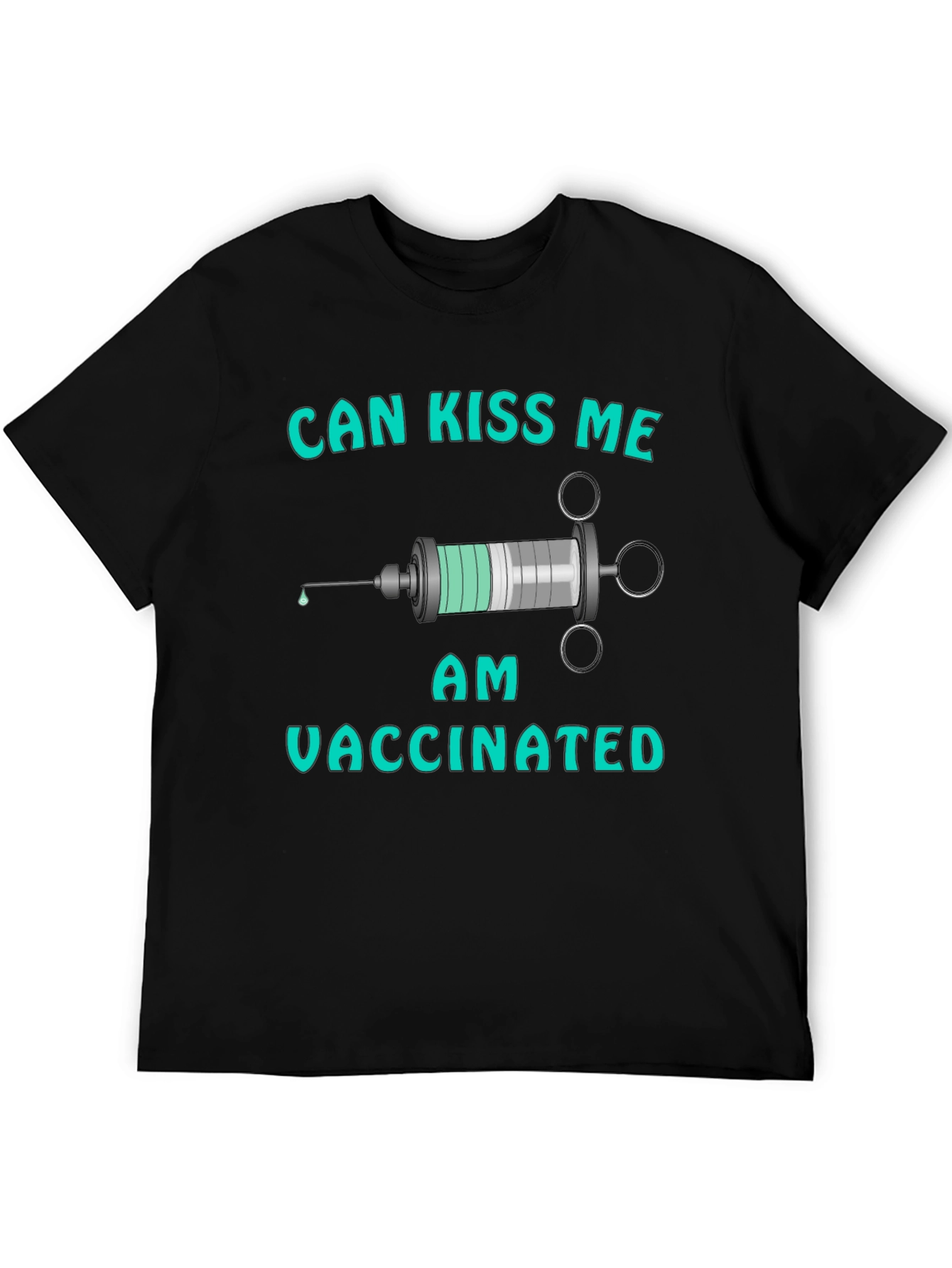 Can Kiss Me I Am Vaccinated Graphic Tee