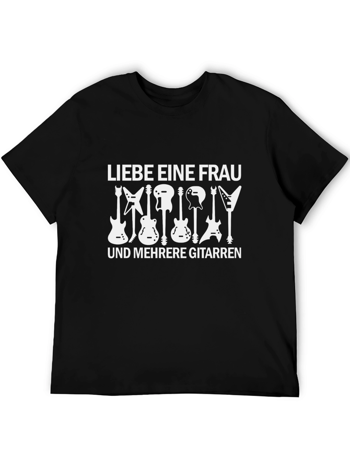 Guitar Lover T-Shirt - Liebe Eine Frau
