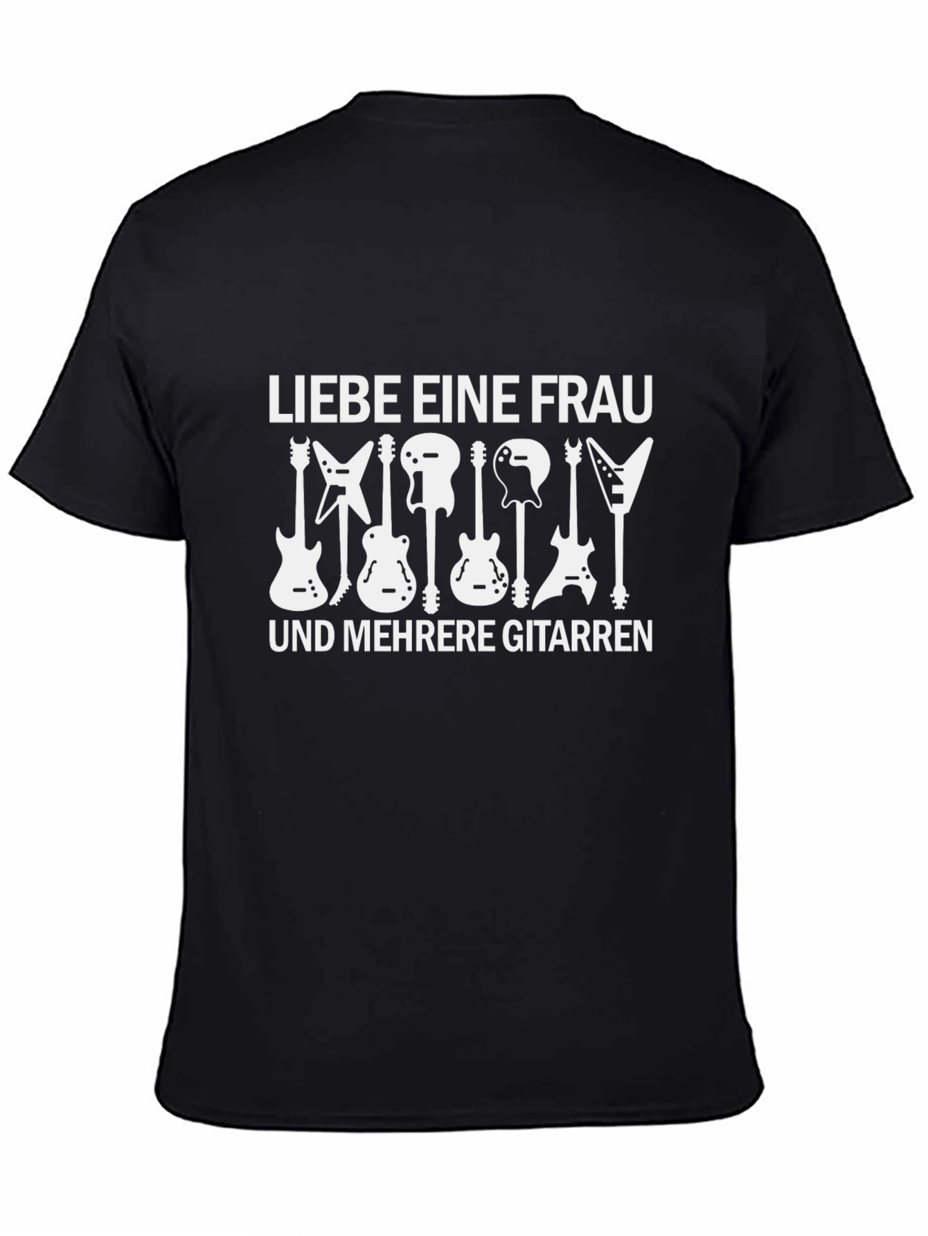 Guitar Lover T-Shirt - Liebe Eine Frau