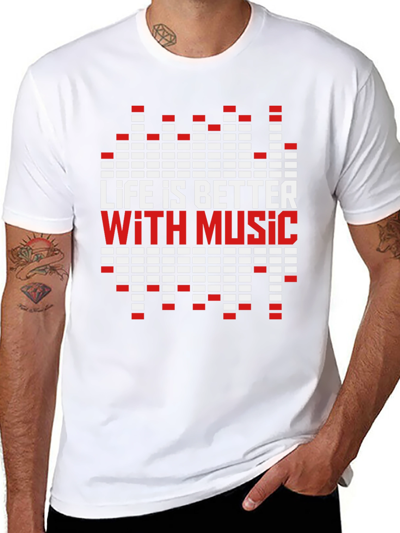 Life is Better with Music T-Shirt