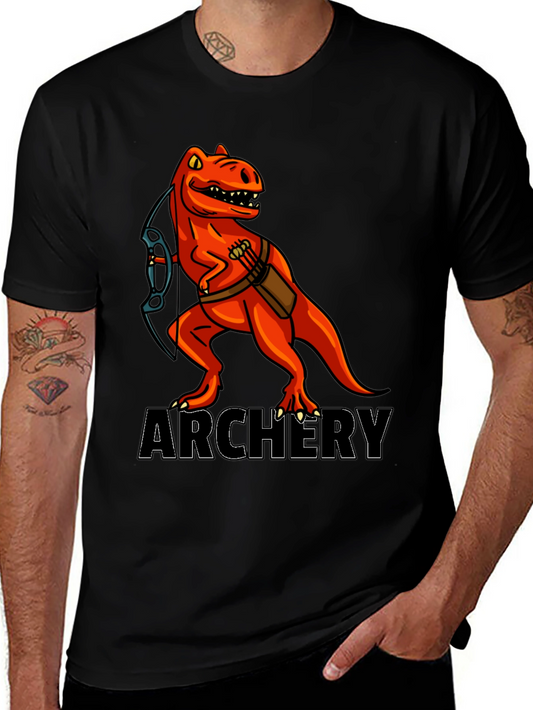 Dino Archery Black T-Shirt
