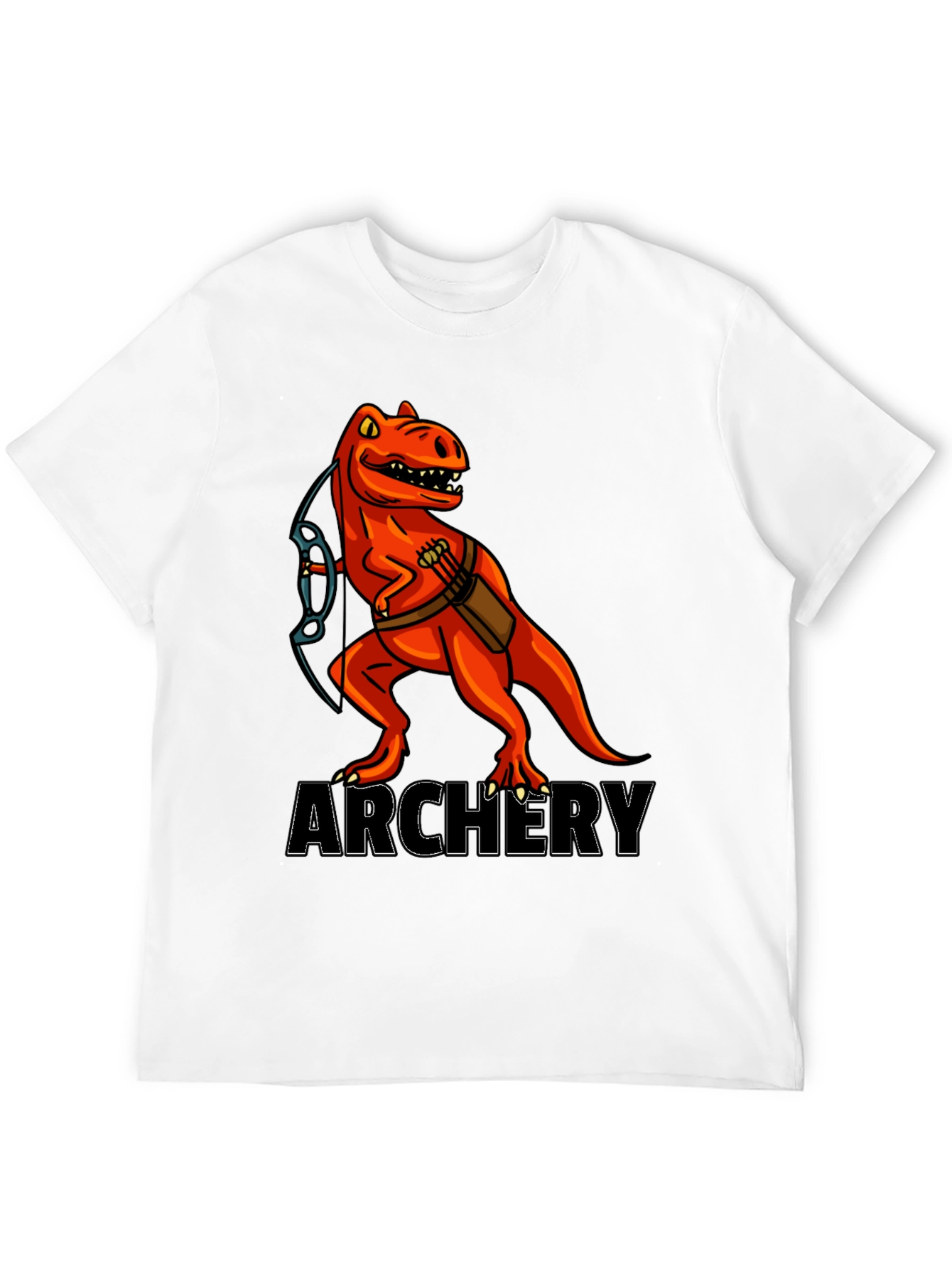 Dino Archery Black T-Shirt