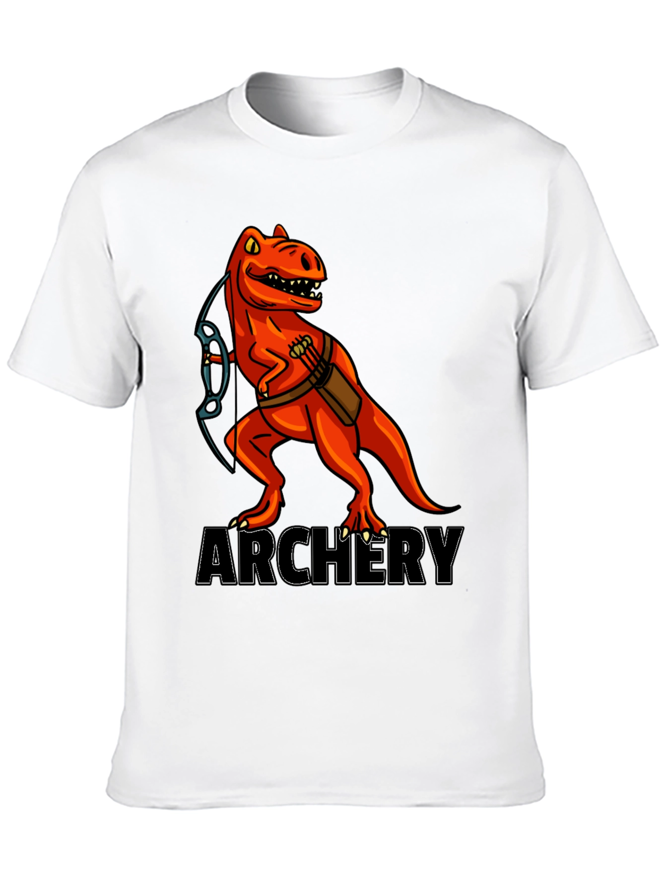 Dino Archery Black T-Shirt