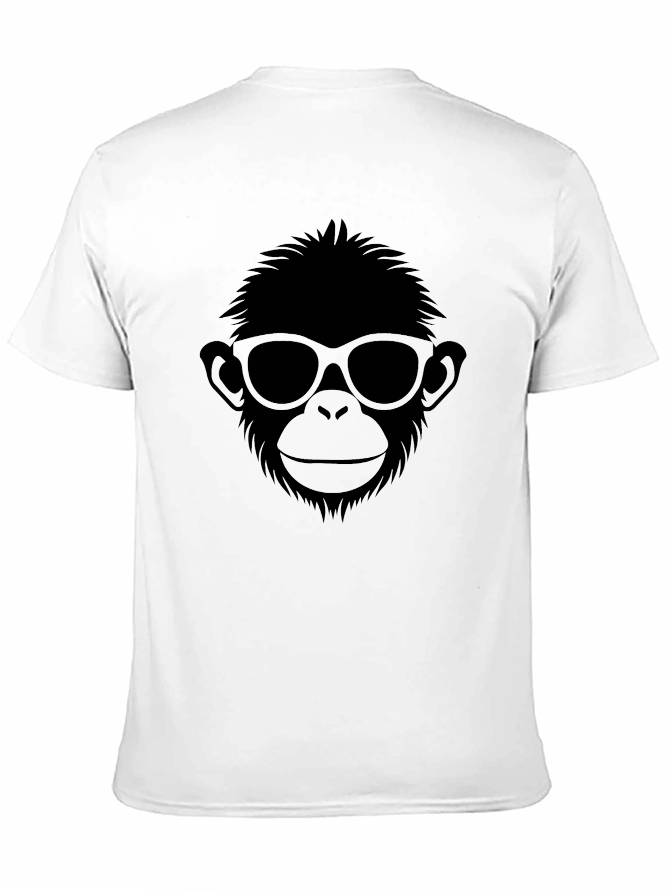 Cool Monkey Graphic Tee - Stylish Black T-Shirt