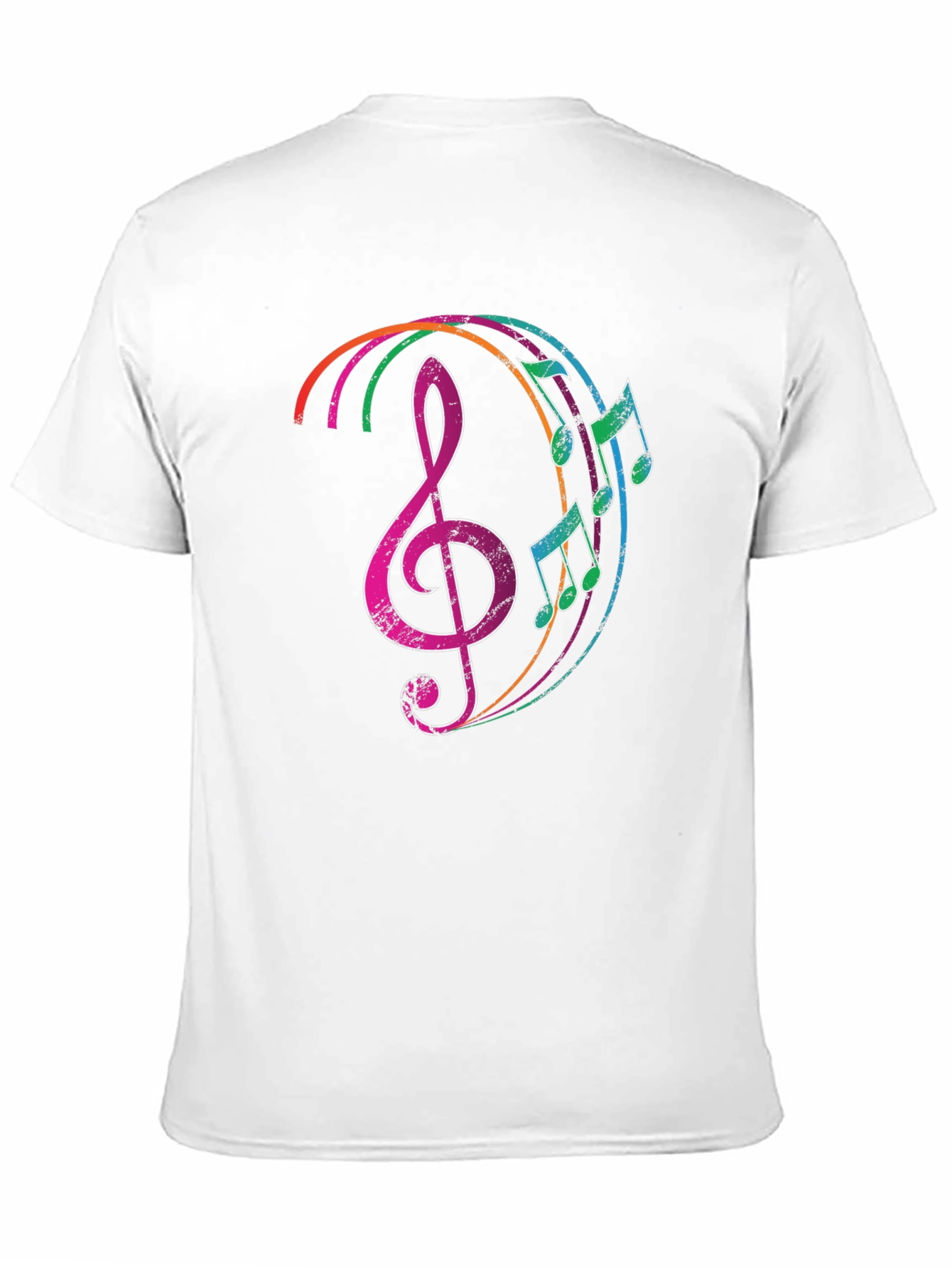 Musical Note Treble Clef Graphic Tee