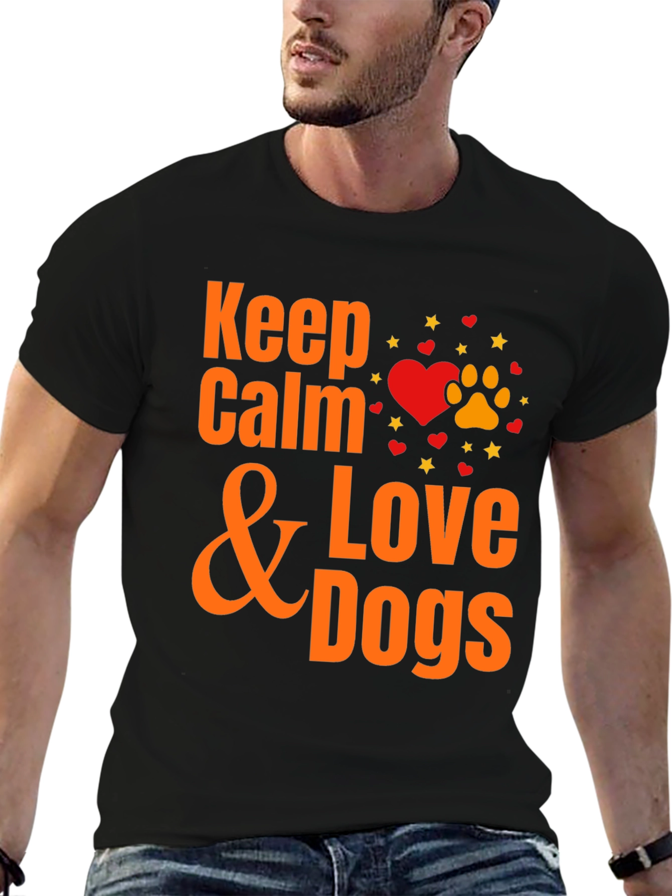 Keep Calm & Love Dogs T-Shirt