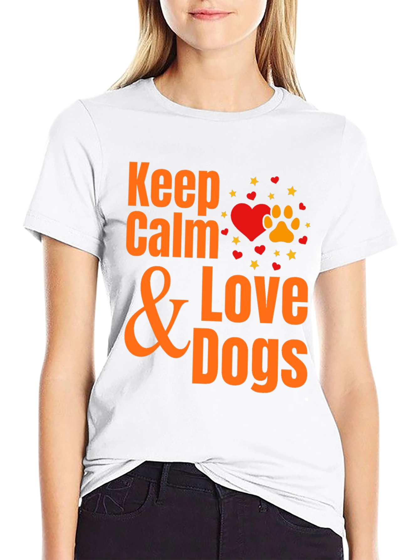Keep Calm & Love Dogs T-Shirt